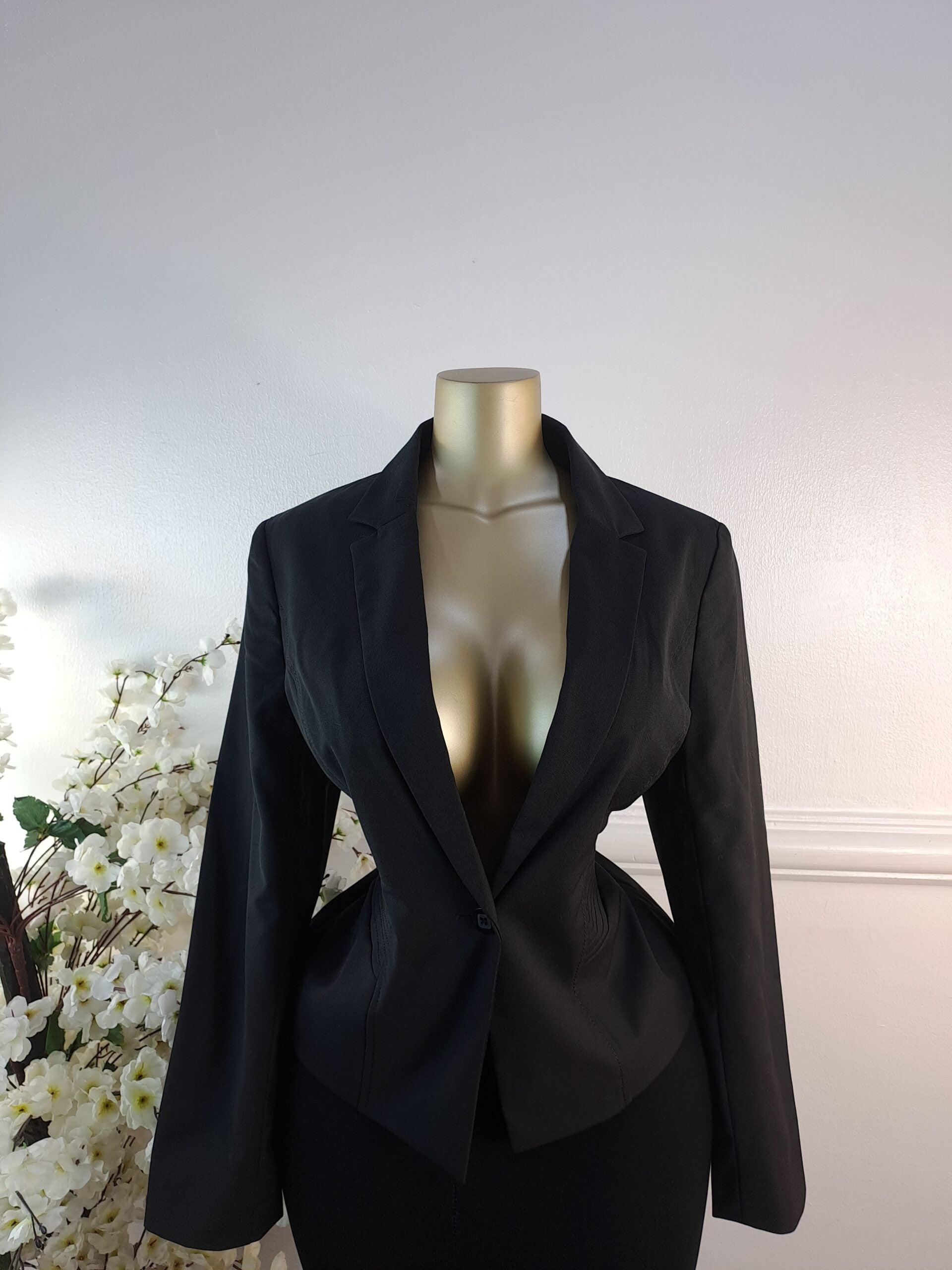 ALEXON UK SIZE 12 [LENGTH 24 INCHES, BLACK] image 0