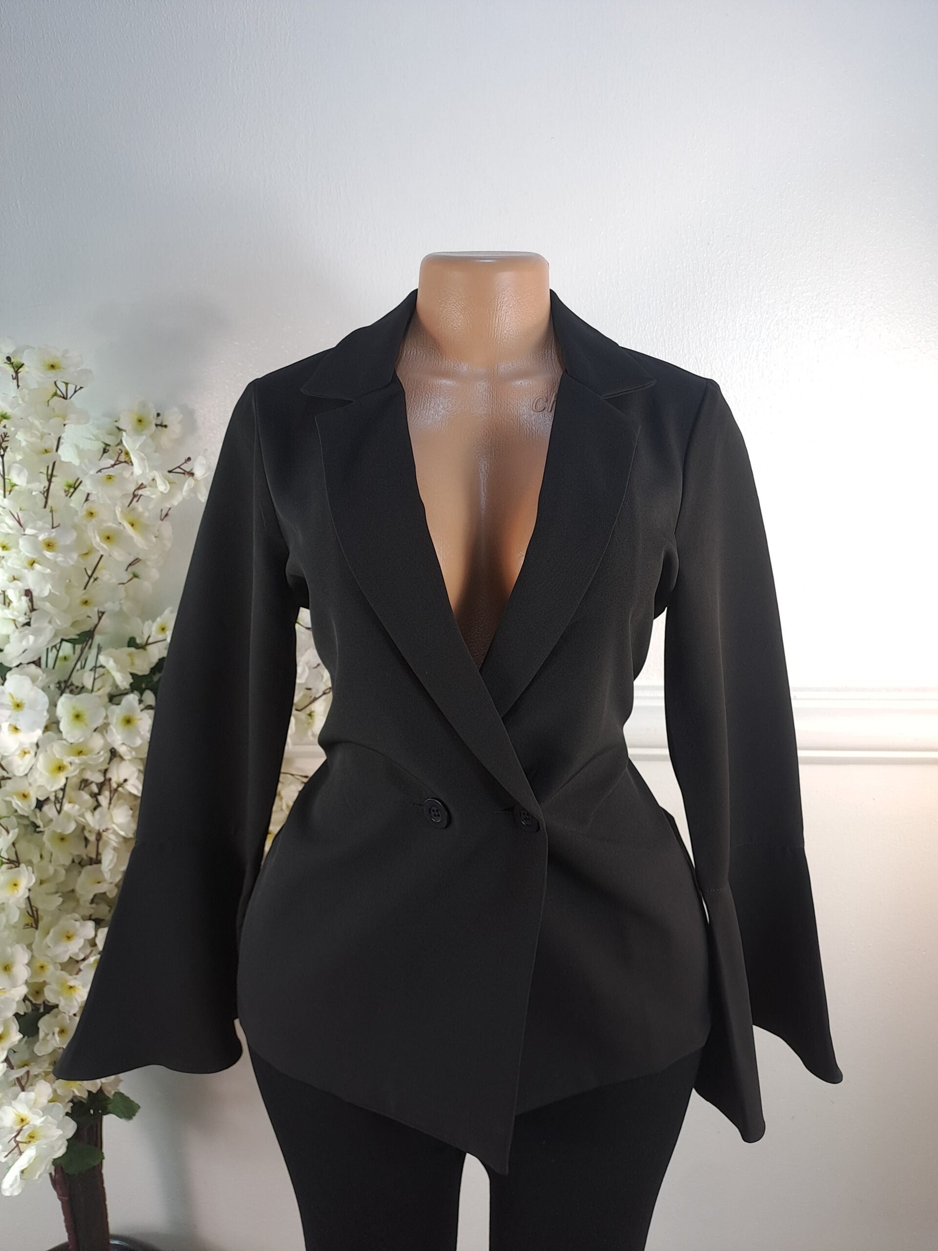 MISS SELFRIDGE UK SIZE 8 [LENGTH 27 INCHES, BLACK] image 0