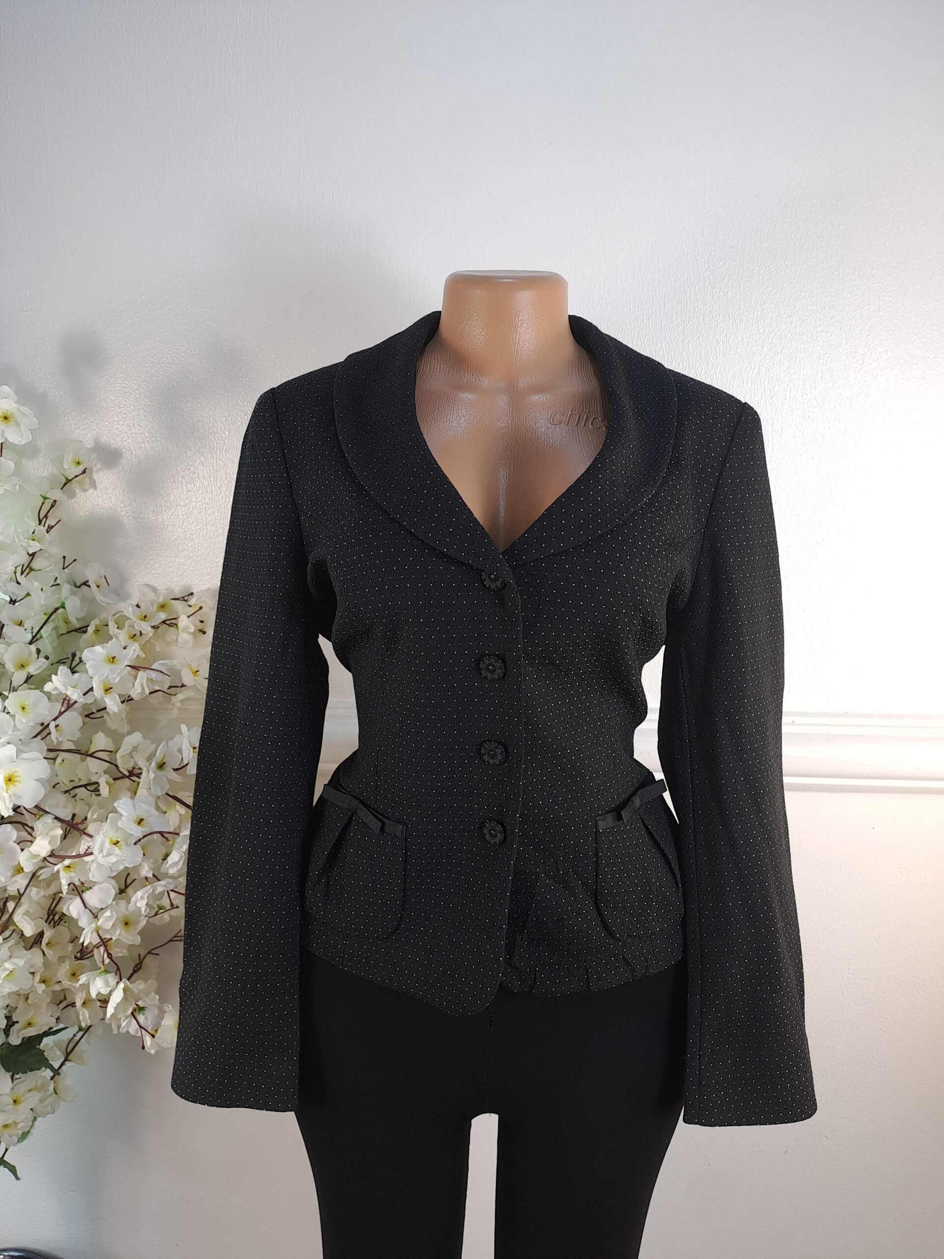 ALEX &amp; CO UK SIZE 12 [LENGTH 21 INCHES, BLACK] image 0