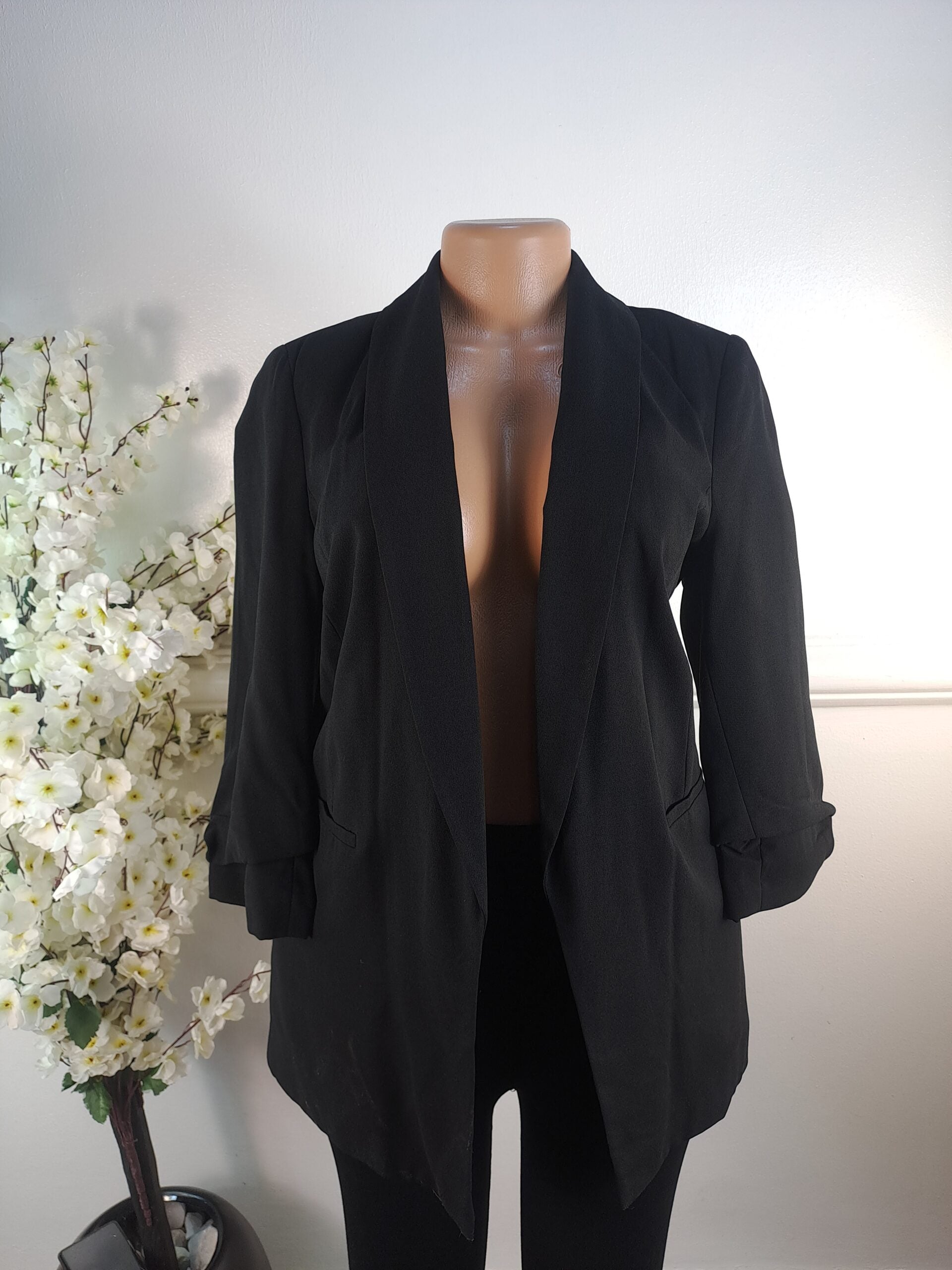 MISS SELFRIDGE UK SIZE 10 [LENGHT 30 INCHES, BLACK] image 0