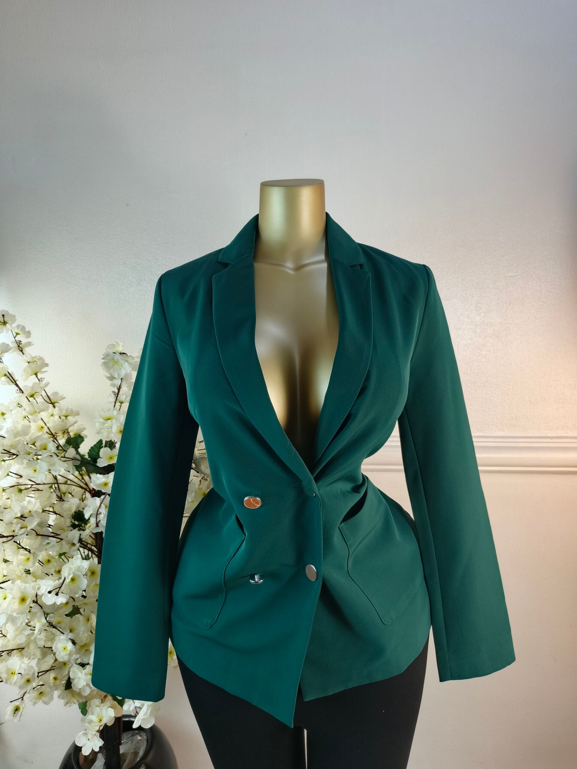 PRIMARK UK SIZE 10 [LENGTH 29 INCHES, GREEN] image 0