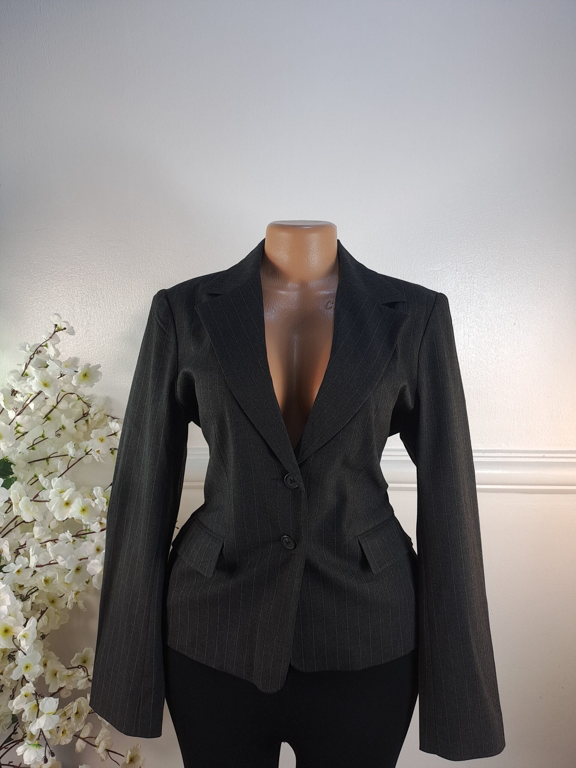 BLAZER UK SIZE 10 [LENGTH 25 INCHES, ASH] image 0