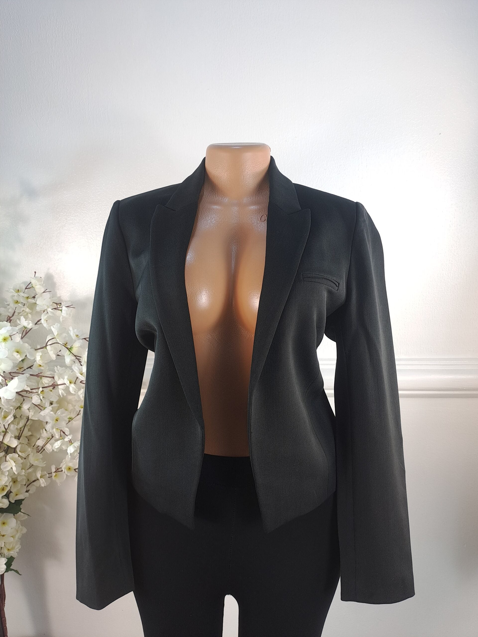 ZARA UK SIZE 14 [LENGHT 22 INCHES, BLACK] image 0