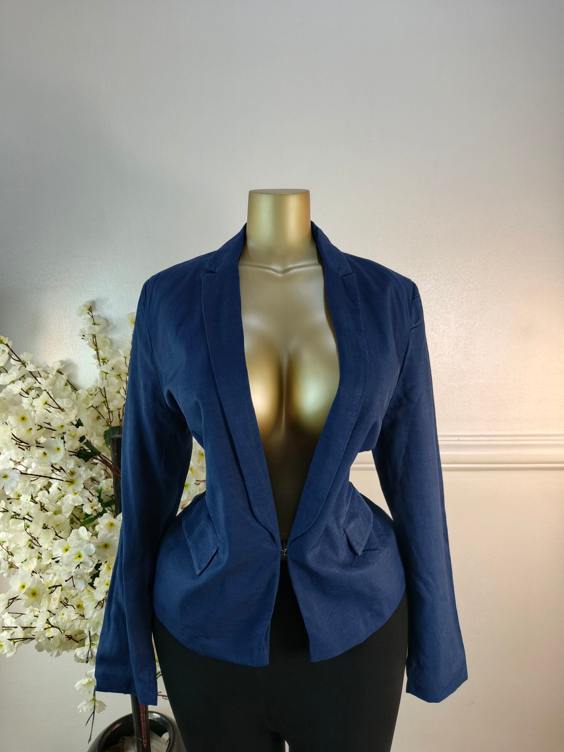 AUTOGRAGH UK SIZE 16 [LENGTH 26 INCHES, NAVY BLUE] image 0