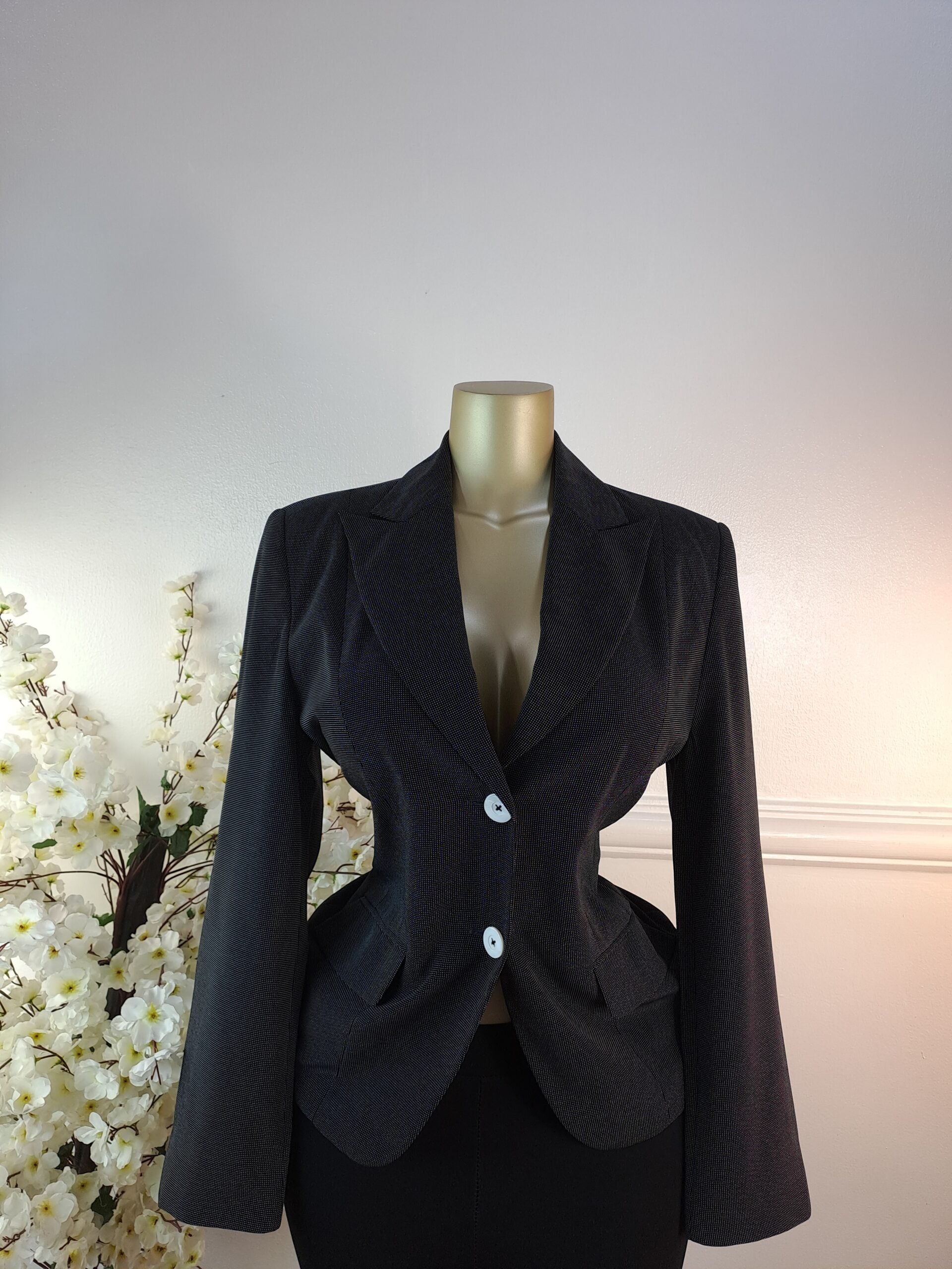BIANCA UK SIZE 12 [LENGTH 26 INCHES, BLACK] image 0