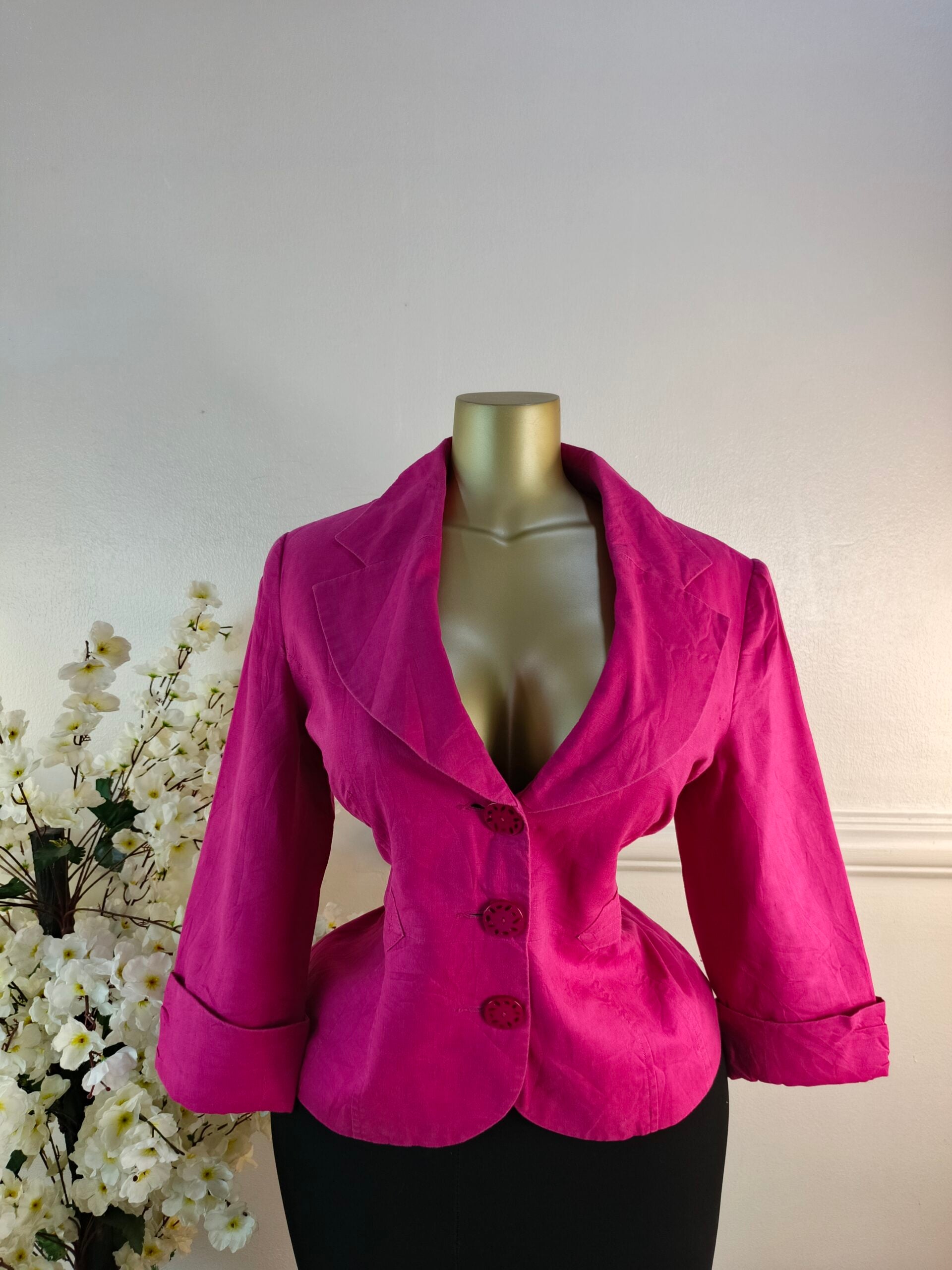 PER UNA UK SIZE 14 [LENGTH 24 INCHES, PINK] image 0