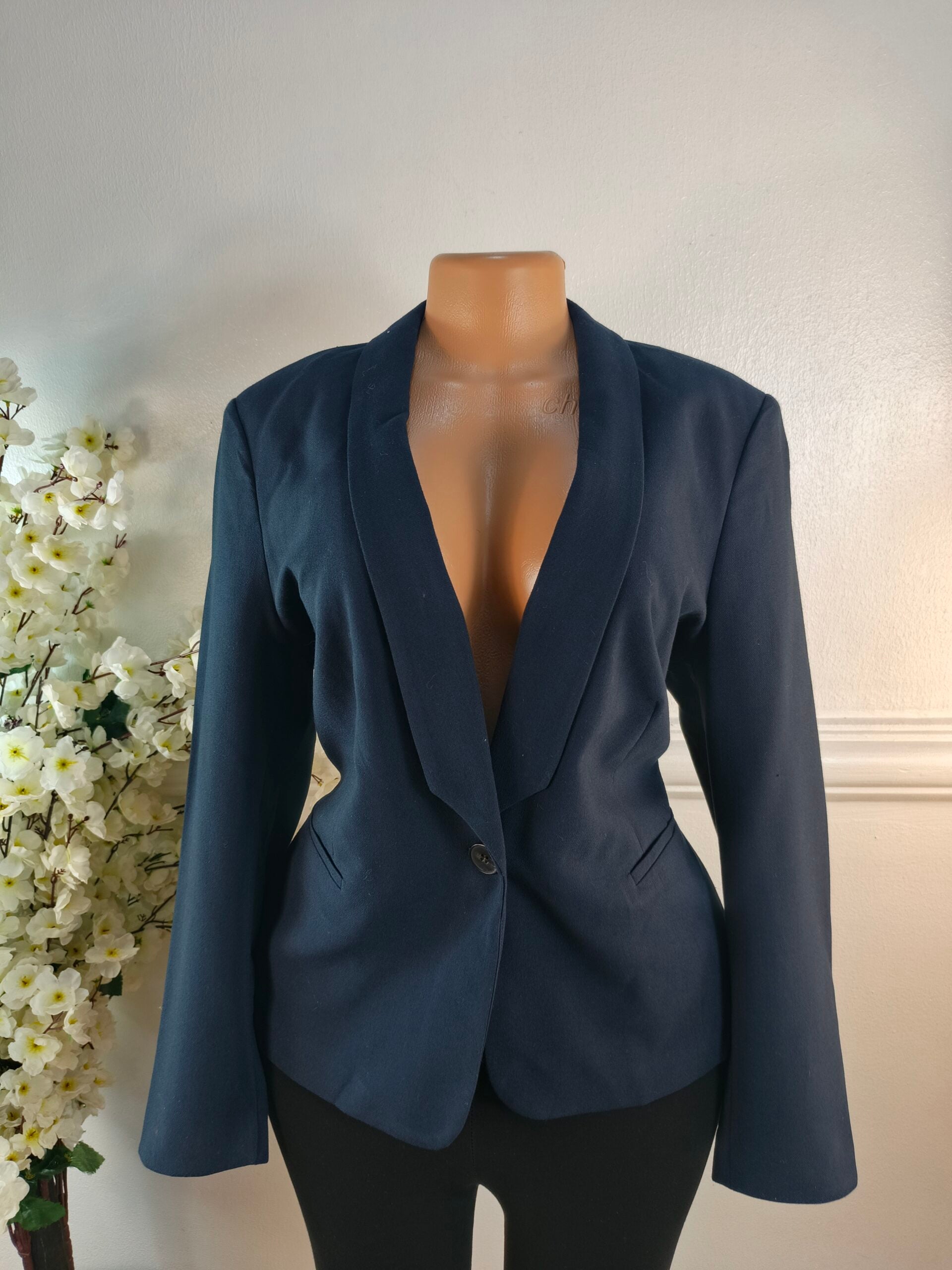 PAPAYA UK SIZE 16 [LENGTH 26 INCHES, NAVY BLUE] image 0