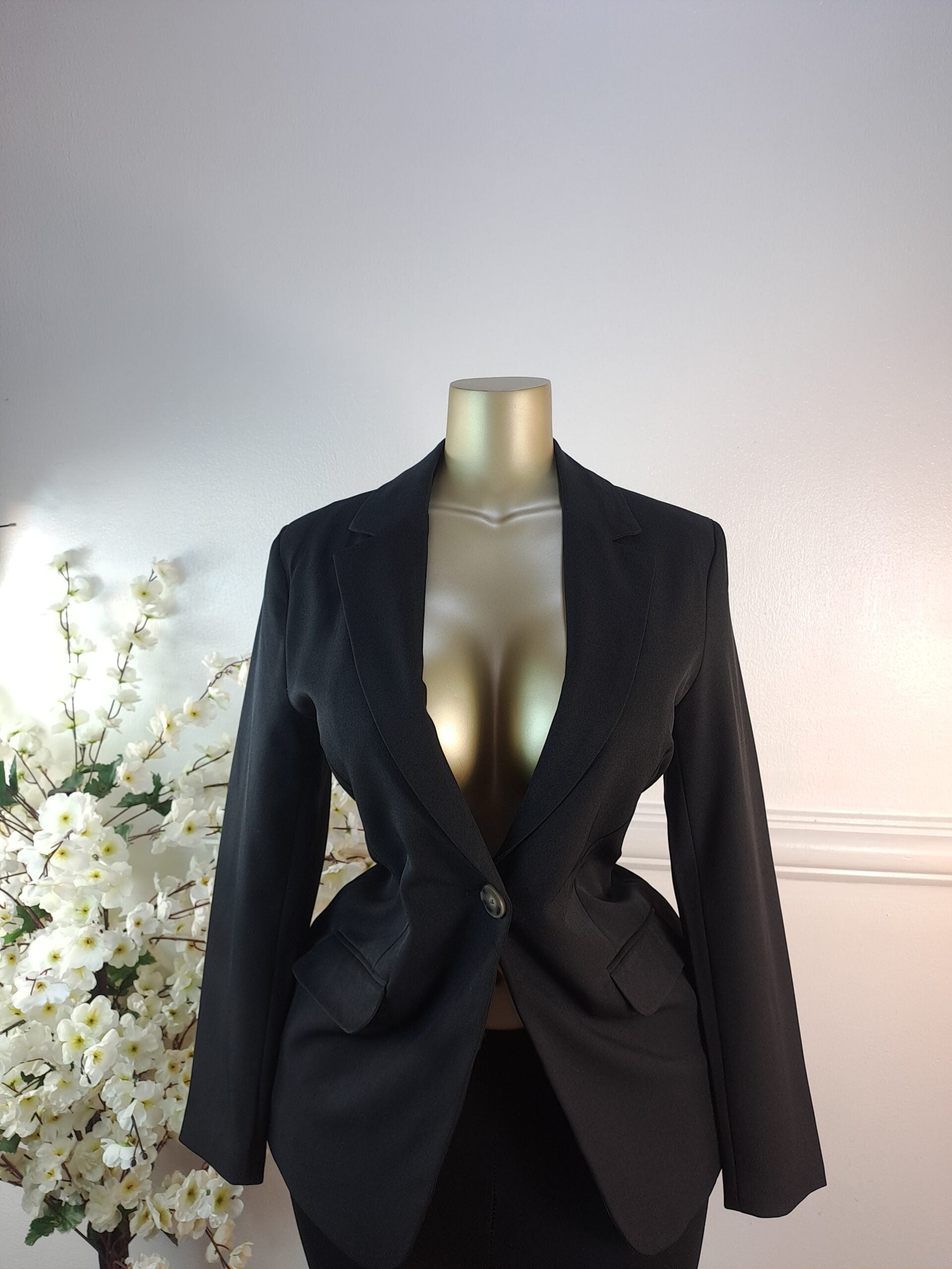 PRIMARK UK SIZE 10 [LENGTH 29 INCHES, BLACK] image 0