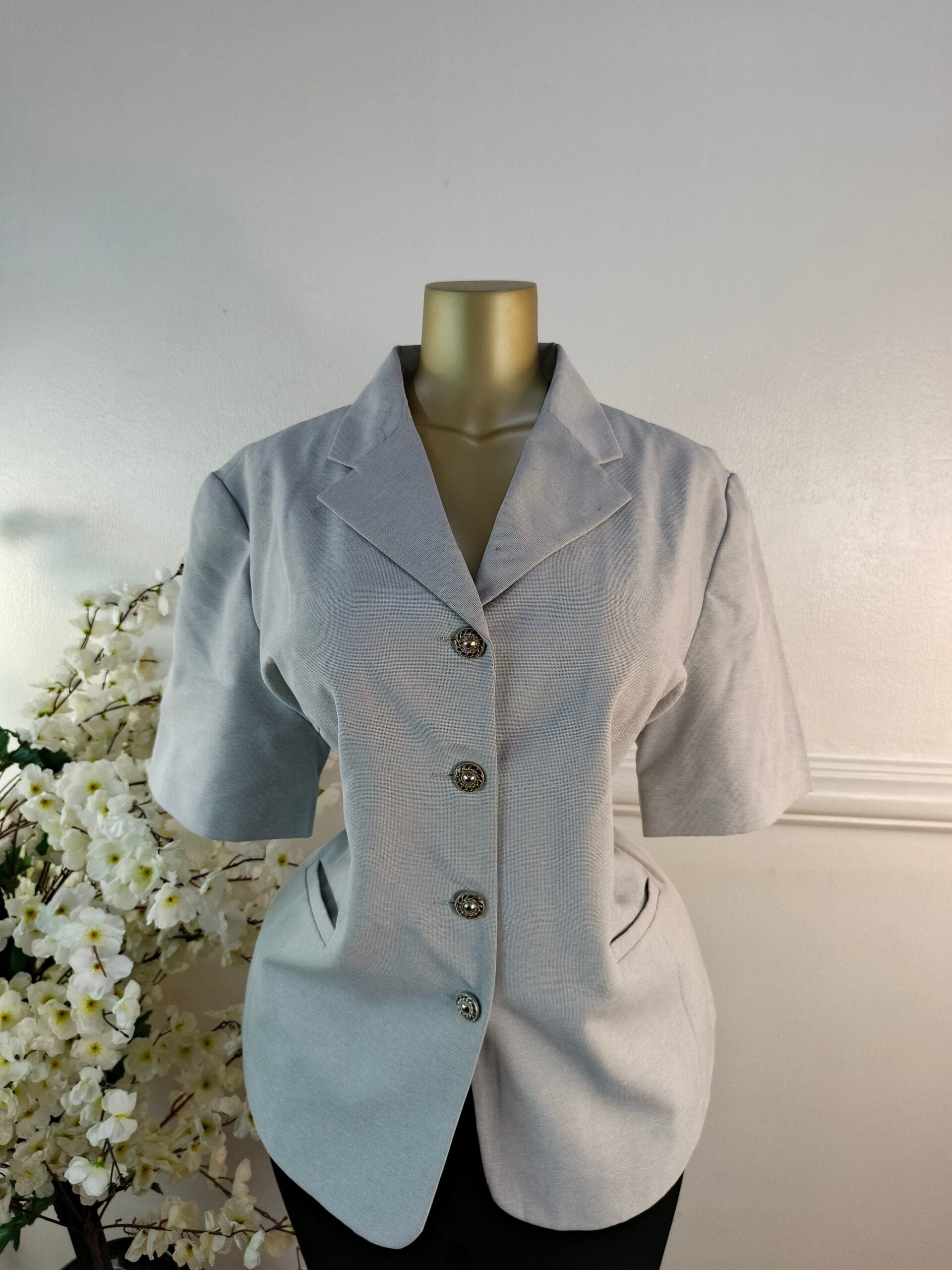 BON MARCHE UK SIZE 20 [LENGTH 29 INCHES, GREY] image 0