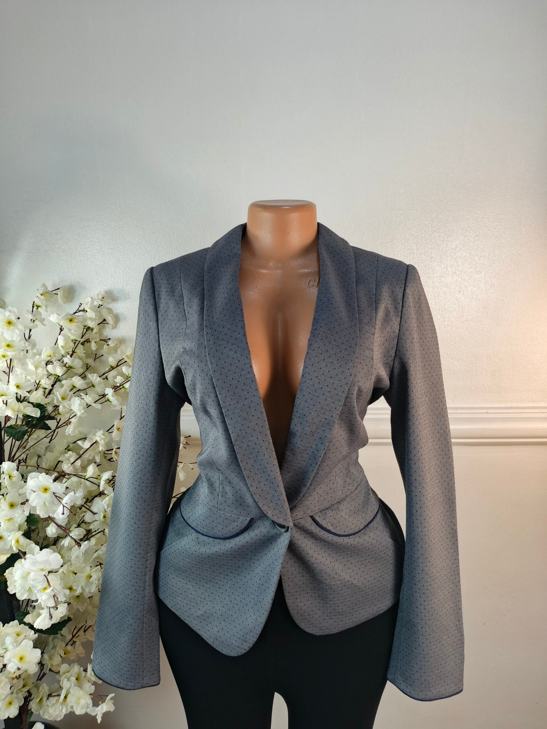 NEXT UK SIZE 8 [LENGTH 25 INCHES, GREY] image 0
