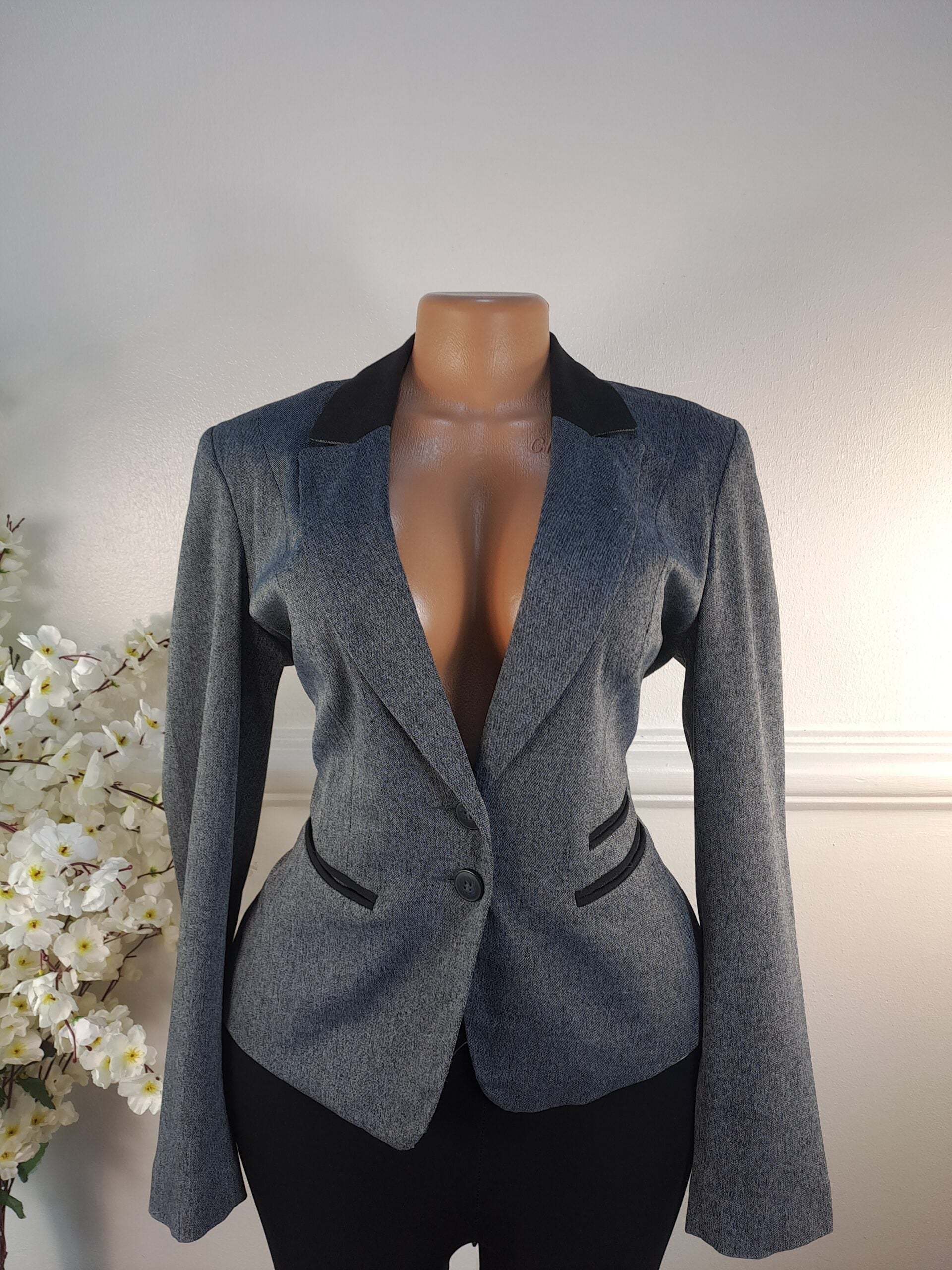 NEXT WOMEN WEAR UK SIZE 8 [LENGHT 25 INCHES, GREY] image 0