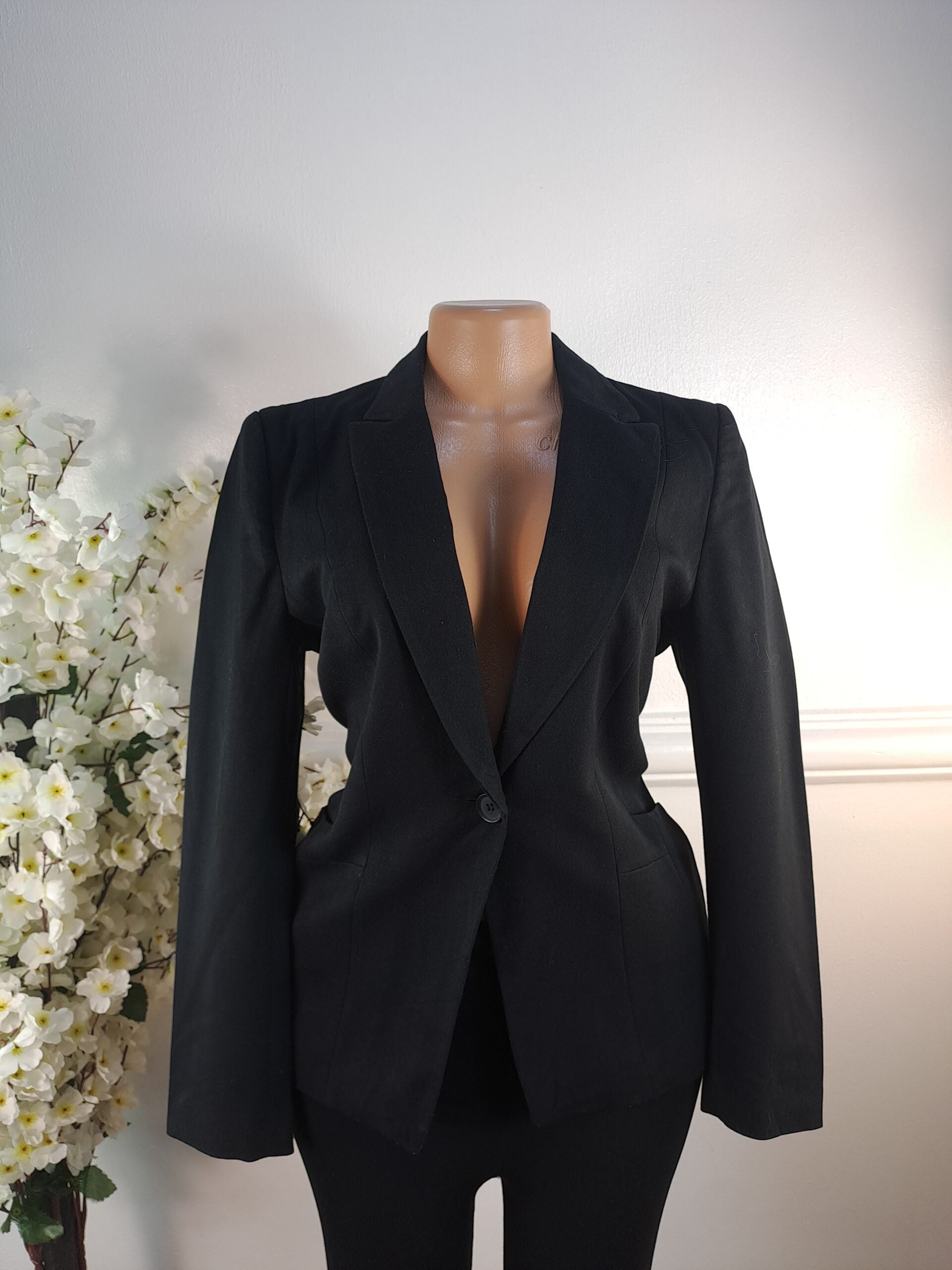 M&amp;S UK SIZE 12 [LENGTH 27 INCHES, BLACK] image 0