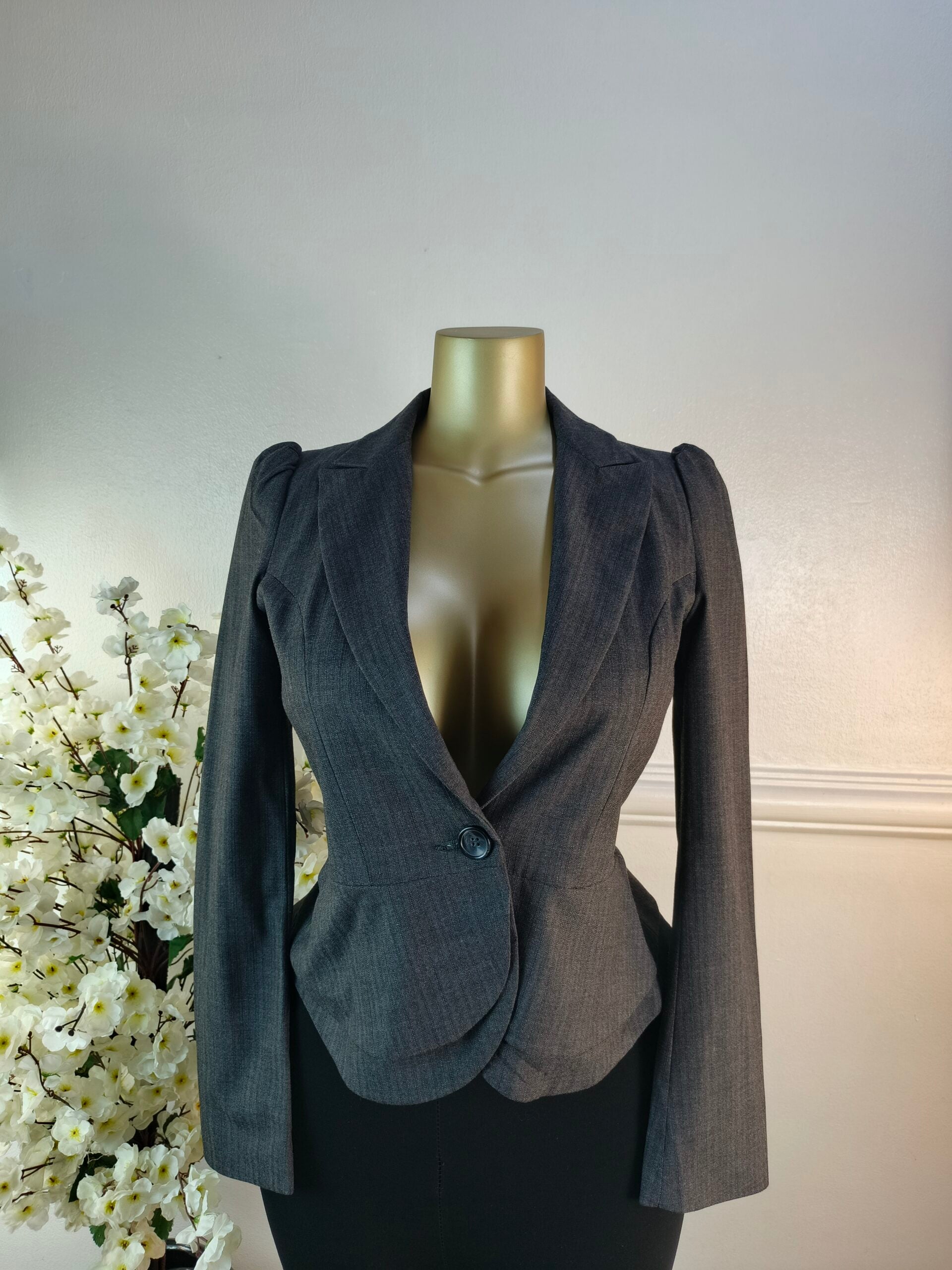 WAREHOUSE UK SIZE 6 [LENGTH 23 INCHES, GREY] image 0