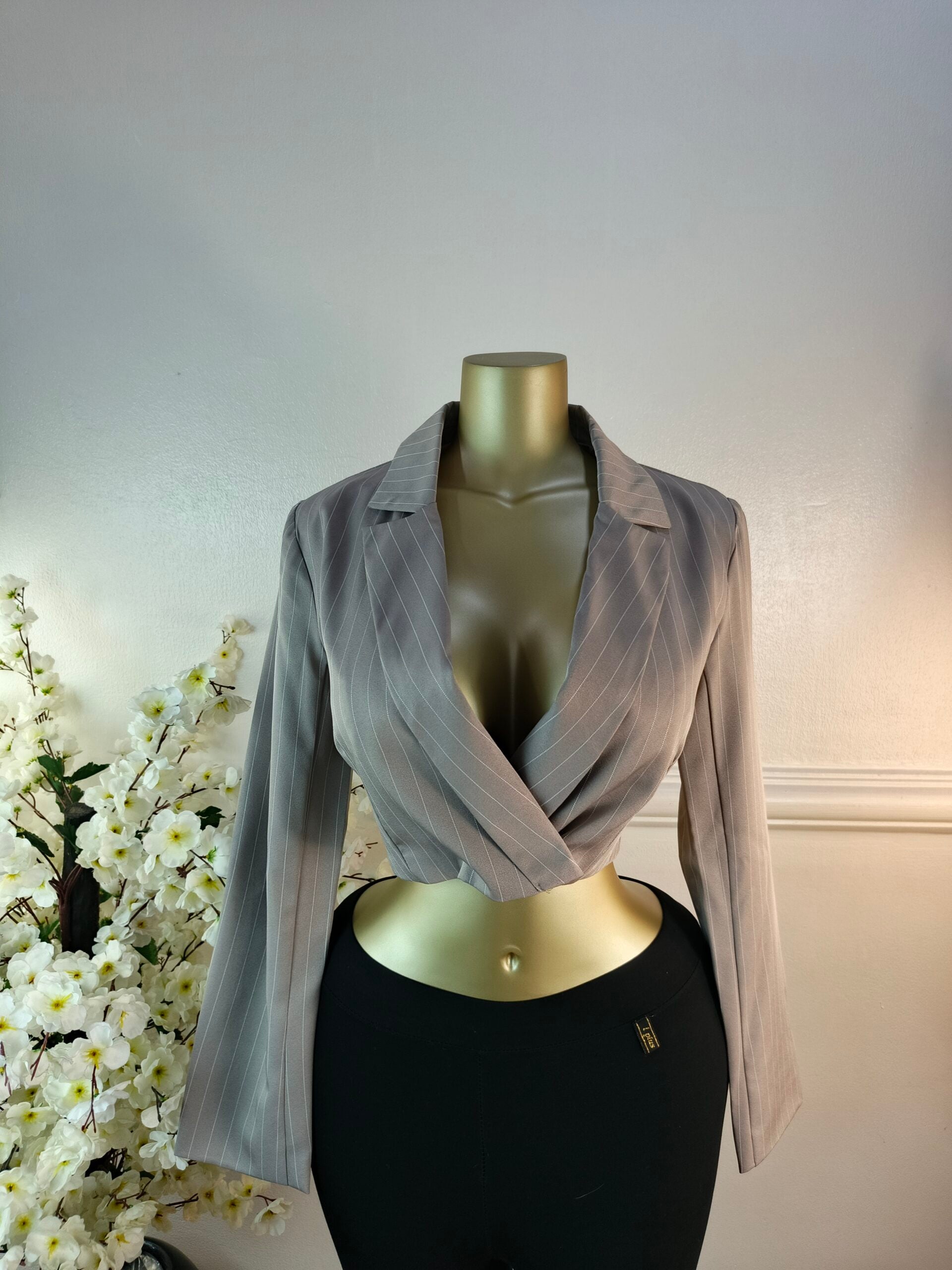 MISSGUIDED UK SIZE 8 [LENGTH 16 INCHES, GREY] image 0