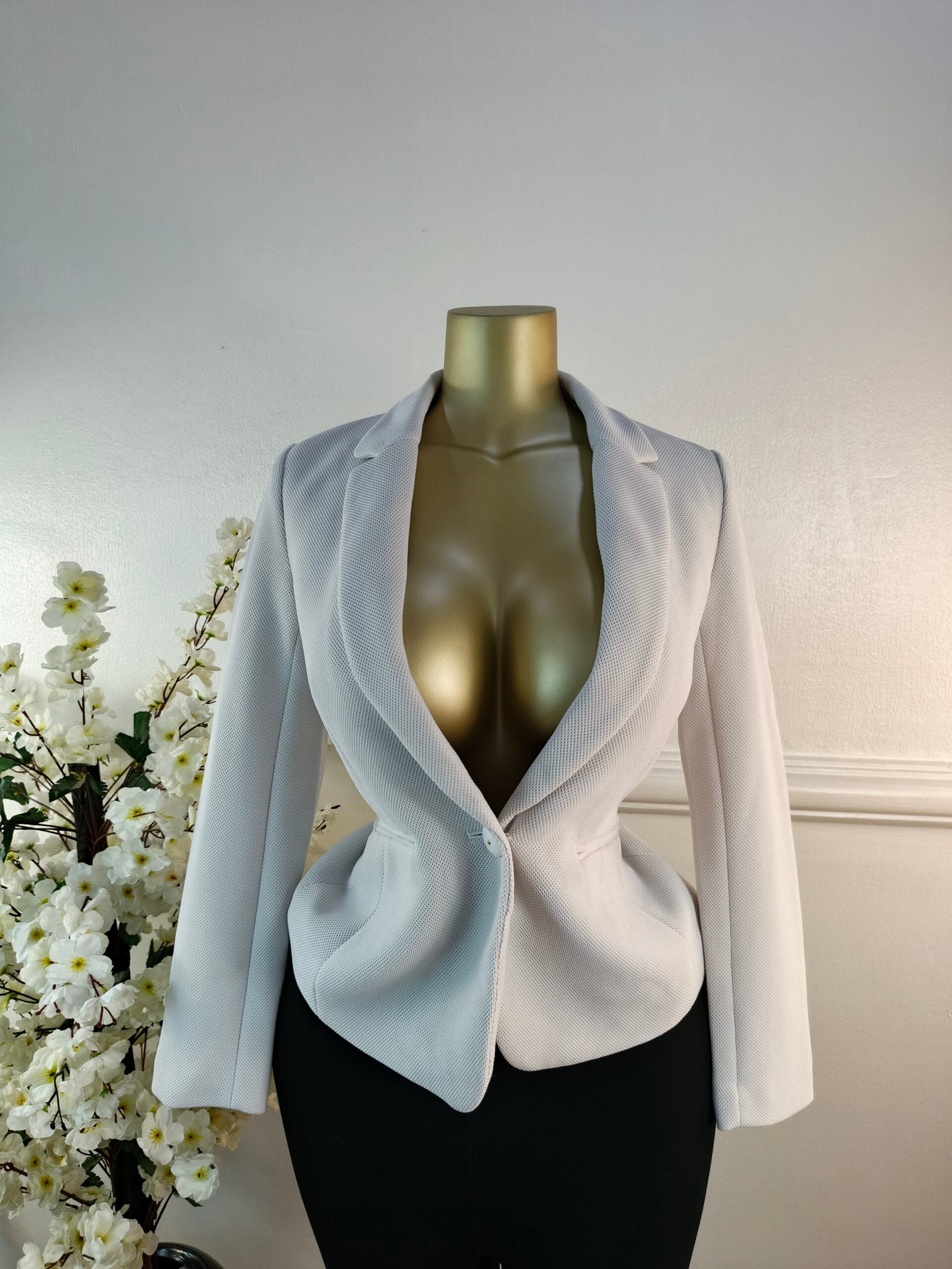 OASIS UK SIZE 8 [LENGTH 24 INCHES, WHITE] image 0