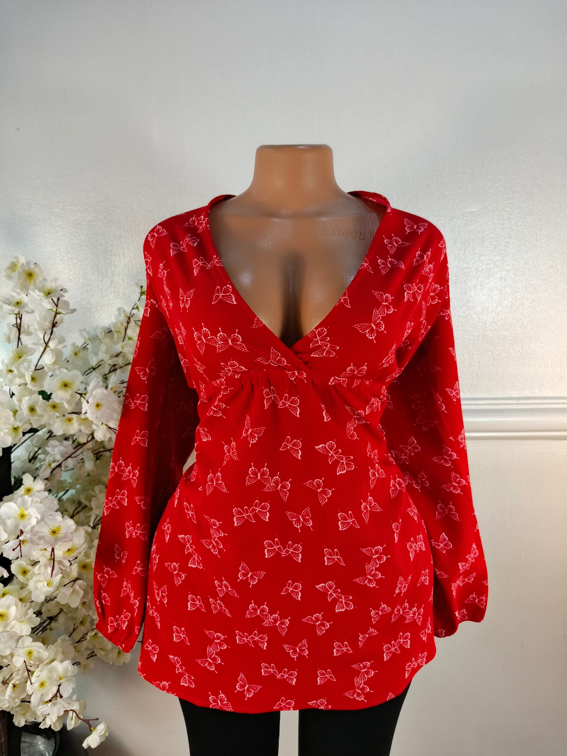 H&amp;M UK SIZE 14 [RED] image 0