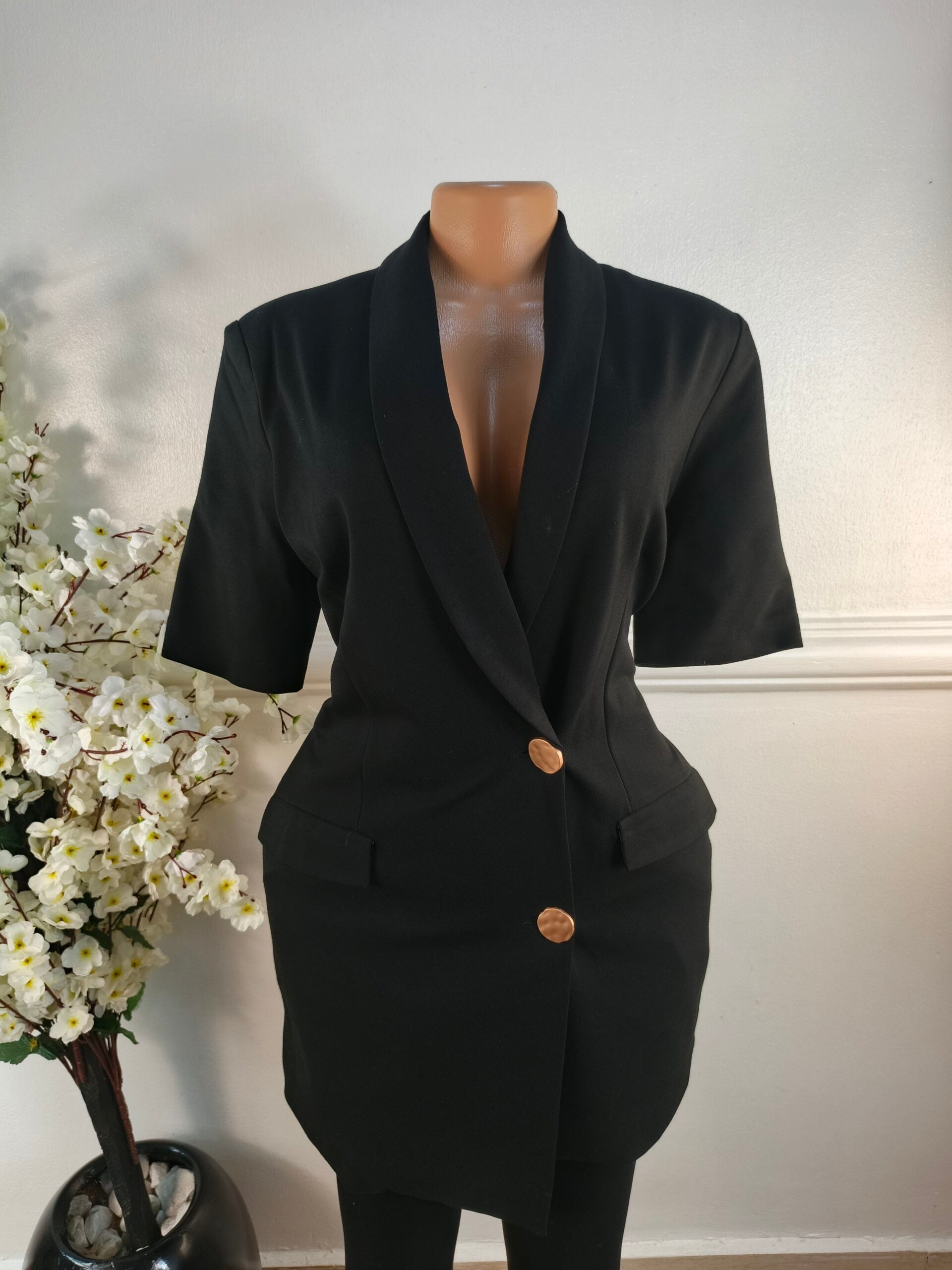 UNIQUE21 UK SIZE 12 [LENGHT 23 INCHES, BLACK] image 0