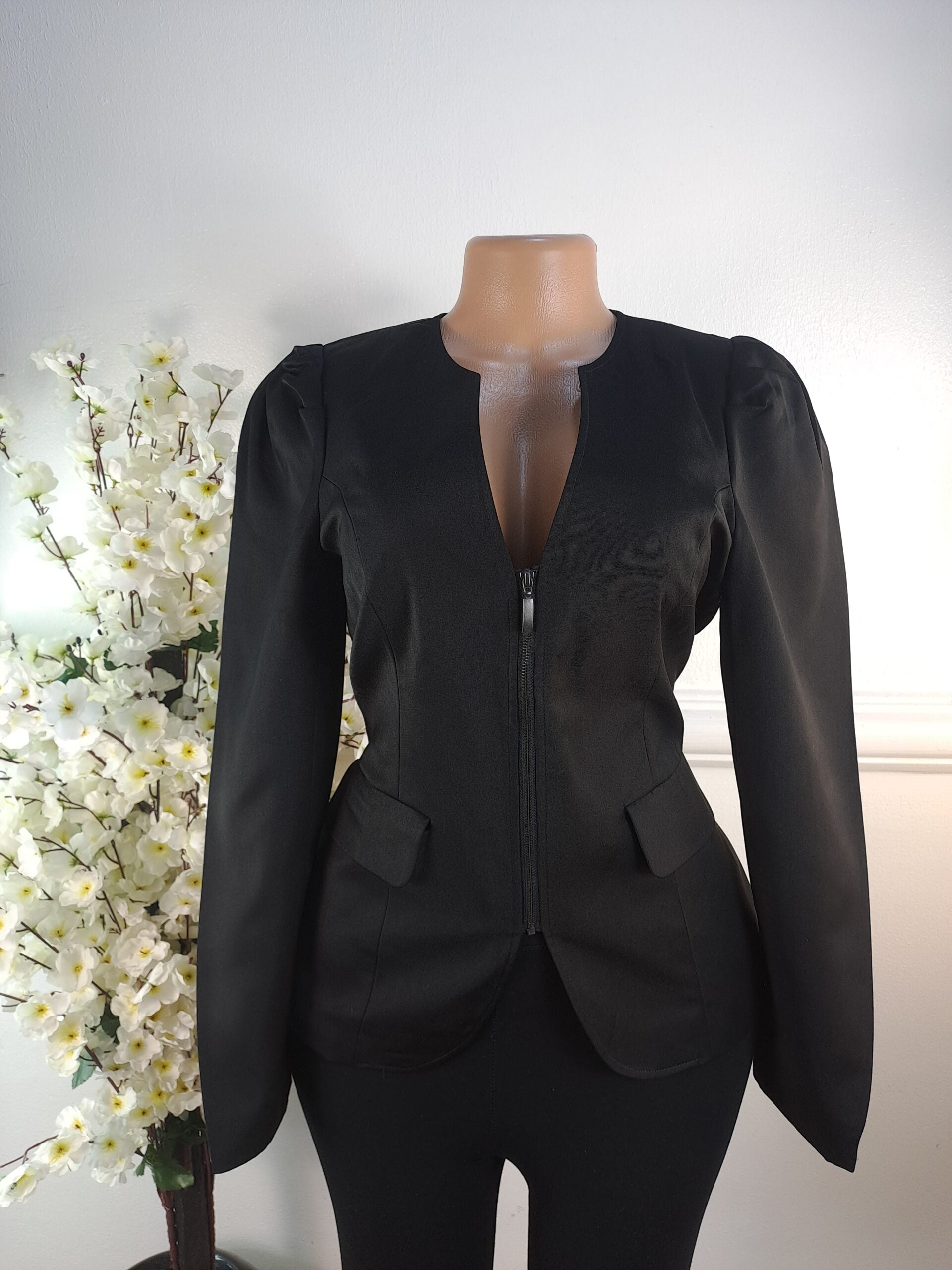 VERO MODA UK SIZE 8 [LENGTH 25 INCHES, BLACK] image 0