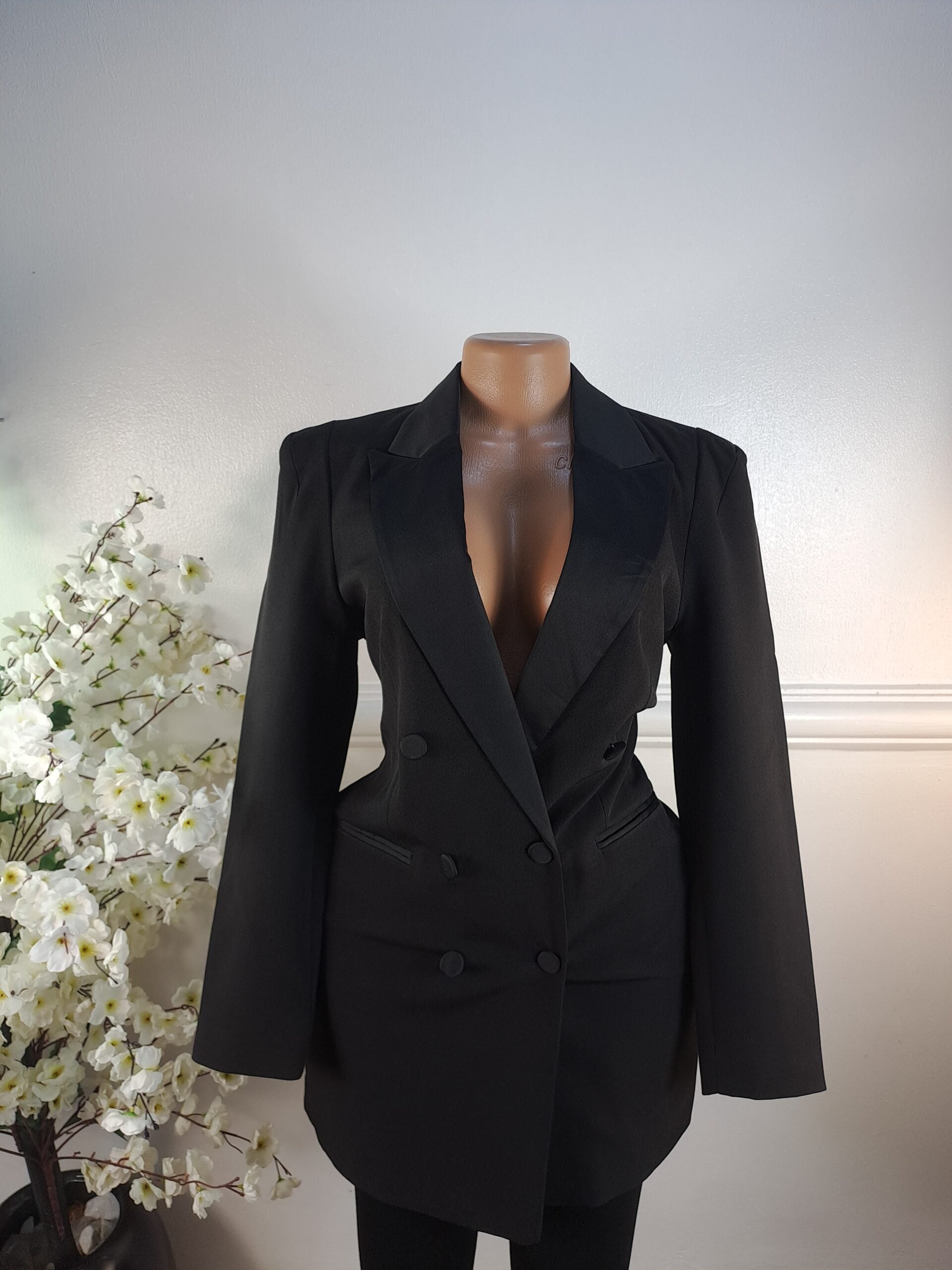 PRIMARK UK SIZE 8 [LENGTH 34 INCHES, BLACK] image 0