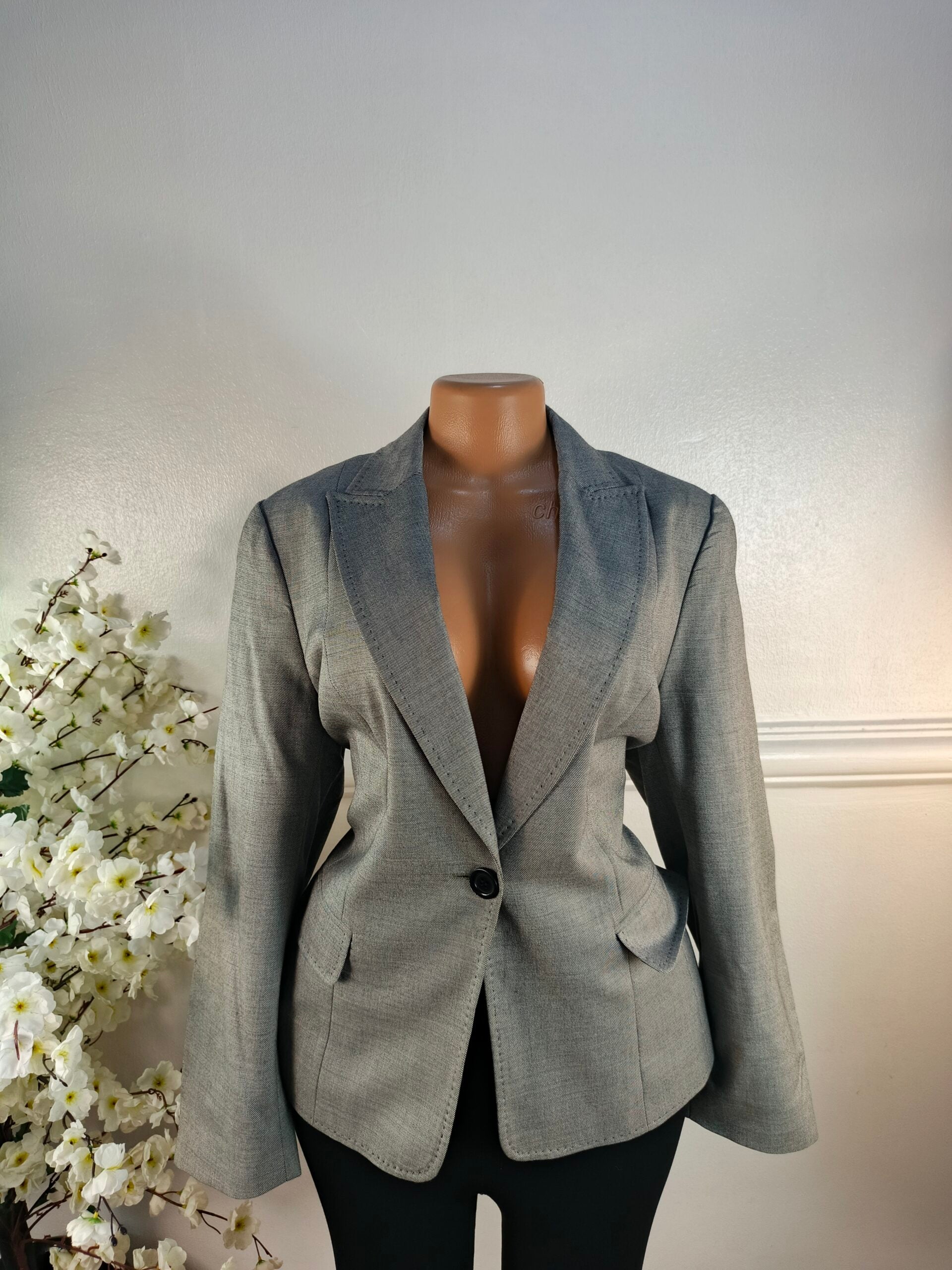 PLANET UK SIZE 16 [LENGTH 27 INCHES, GREY] image 0