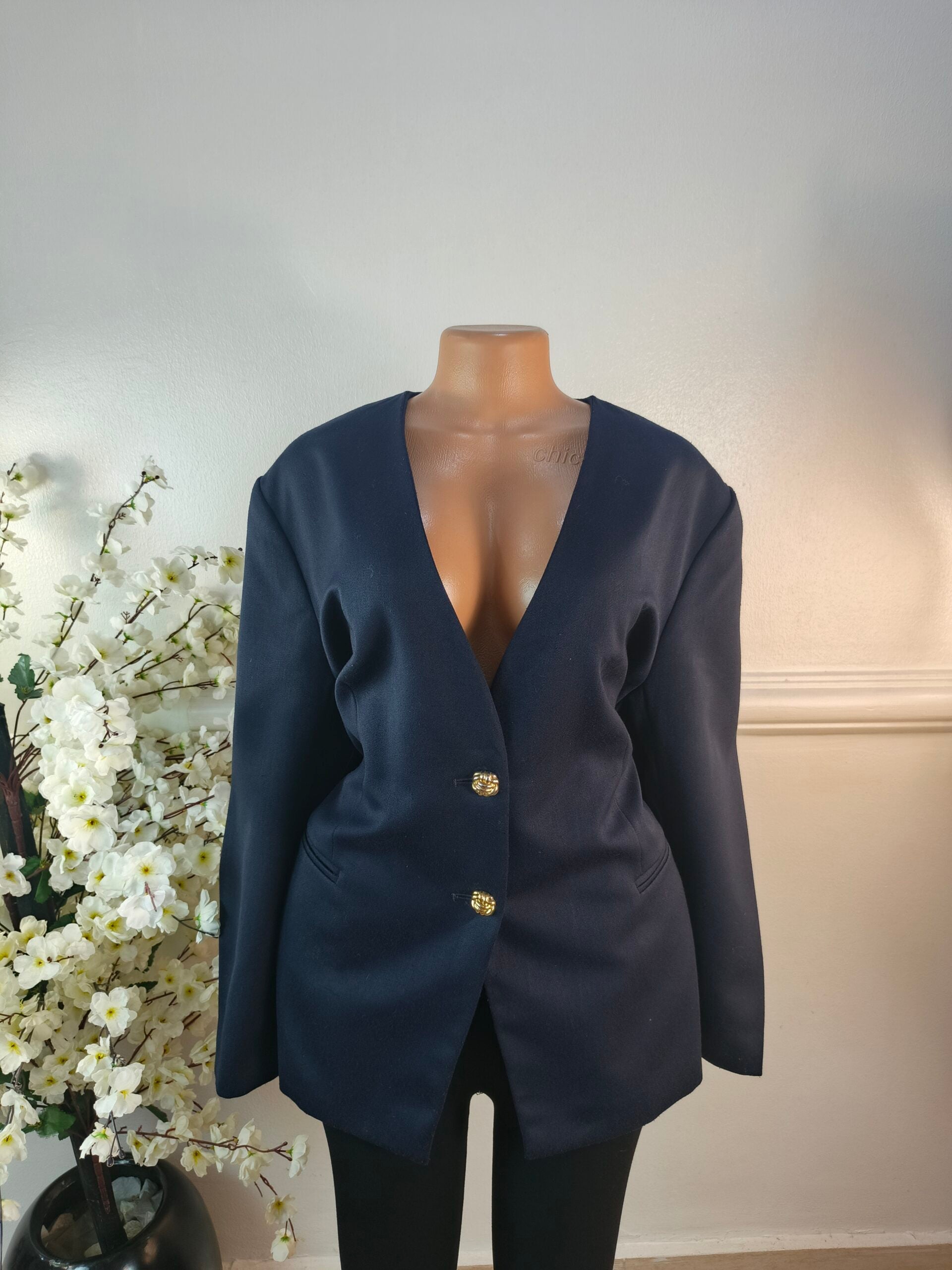 HAMELLS UK SIZE 20 [LENGTH 30 INCHES, NAVY BLUE] image 0