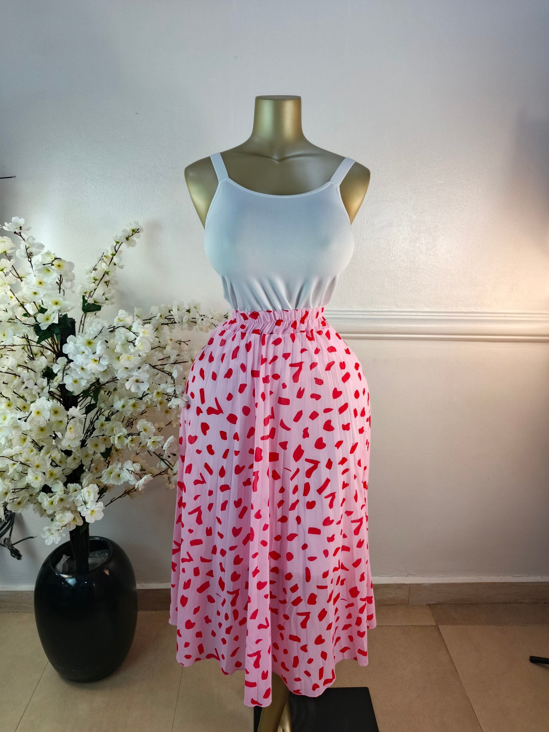 VICOSA UK SIZE 14 [LENGTH 34 INCHES, PINK] image 0