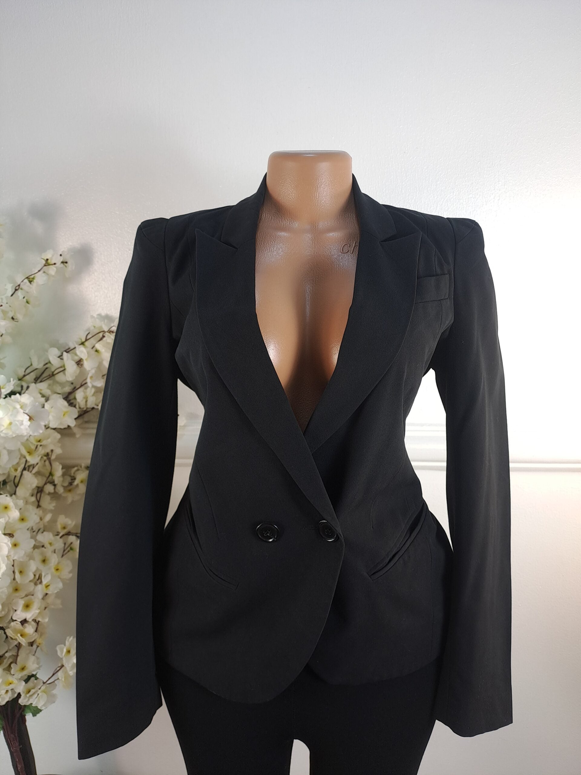 ASOSUK SIZE 8 [LENGHT 25 INCHES, BLACK] image 0