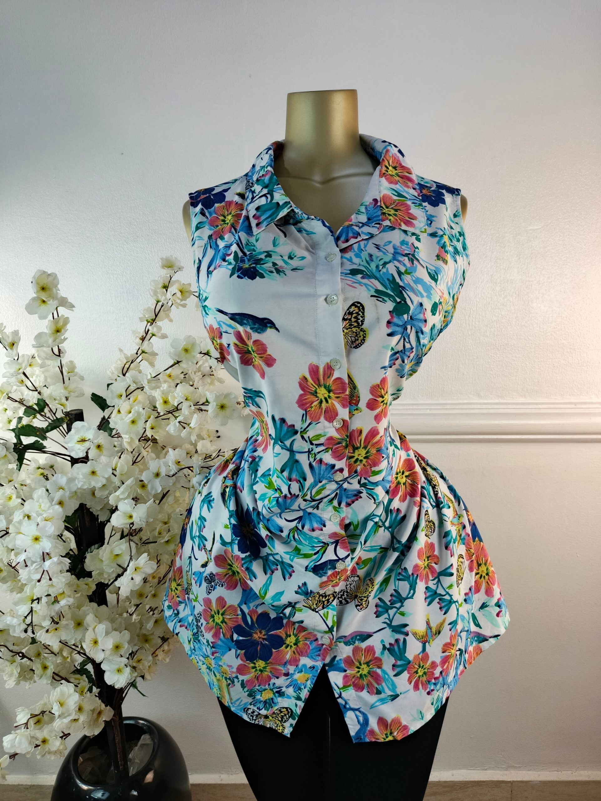 YOURS UK SIZE 22 [BLUE] image 0