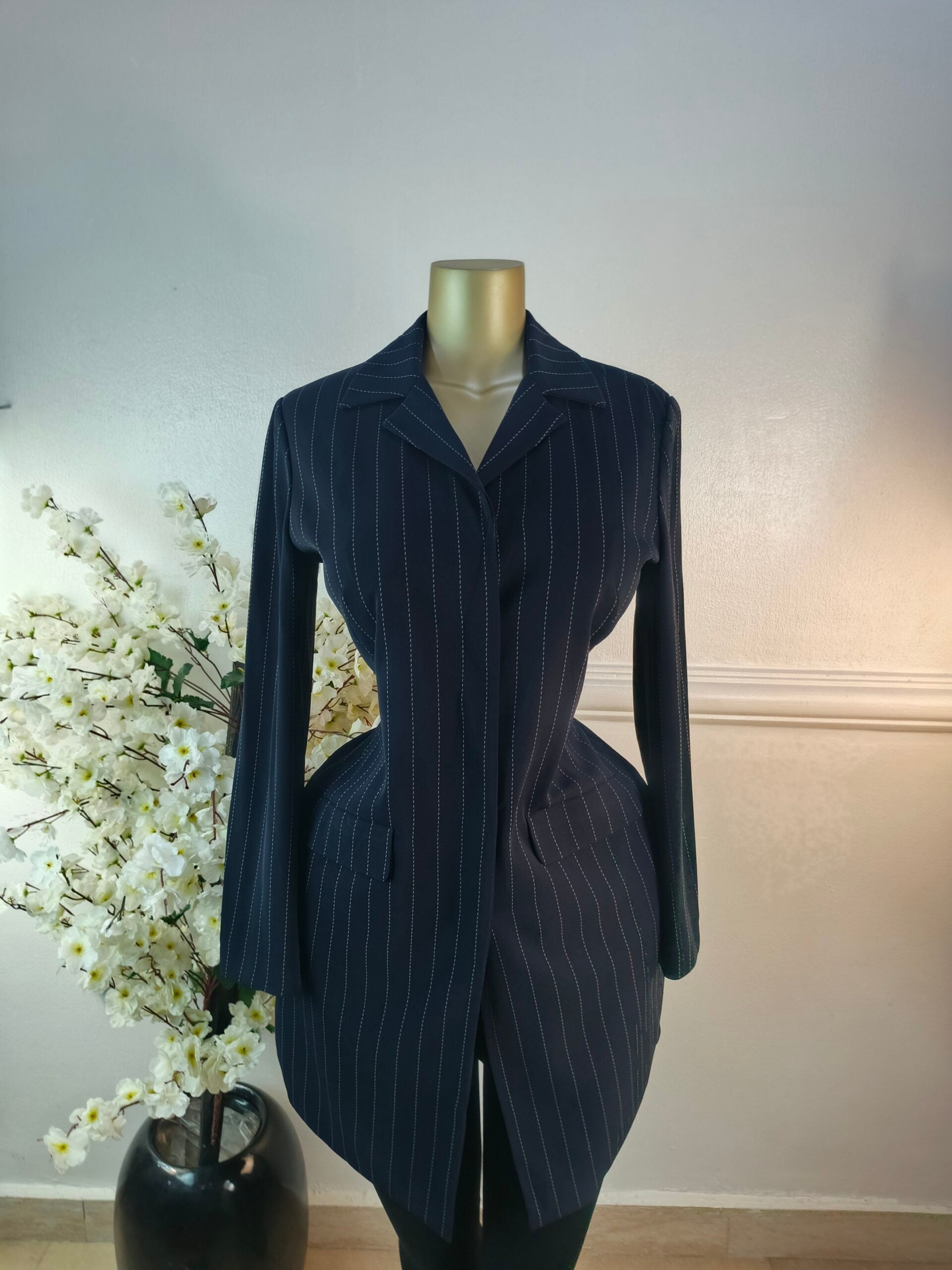 NEXT UK SIZE 12 [LENGTH 37 INCHES, NAVY BLUE] image 0