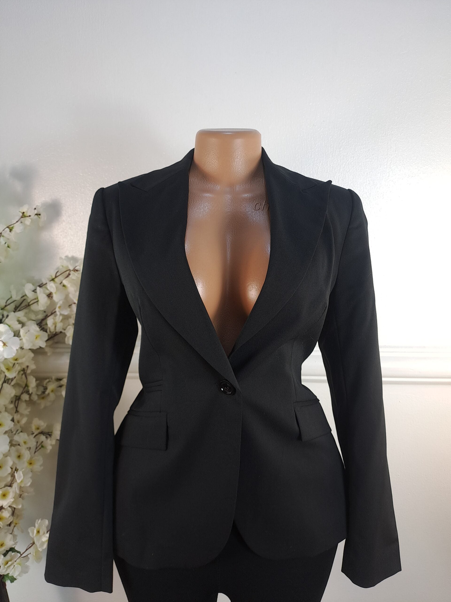 ZARA BASICS UK SIZE 6 [LENGHT 25 INCHES, BLACK] image 0