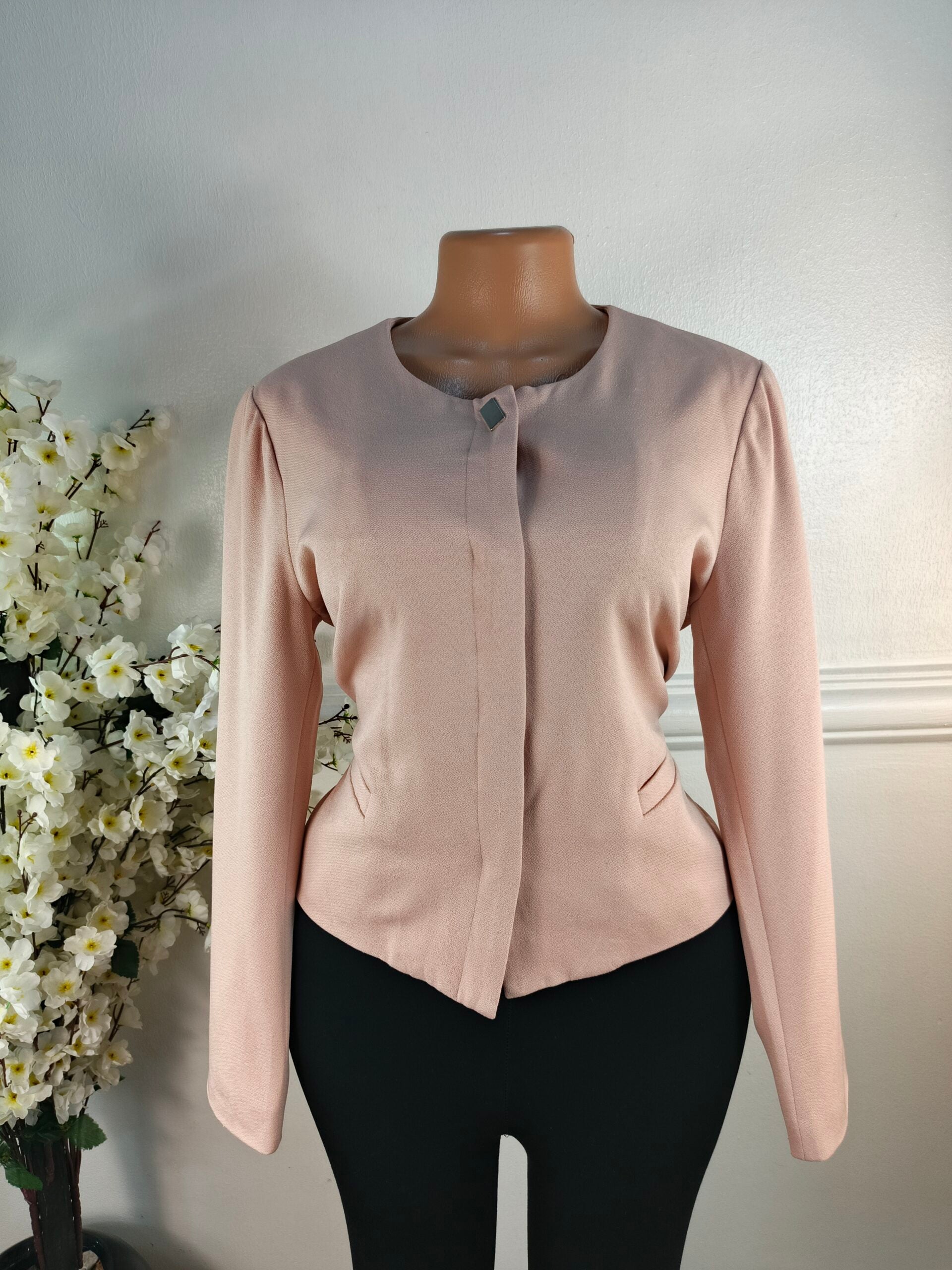VERO MODA UK SIZE 12 [LENGTH 21 INCHES, PEACH] image 0