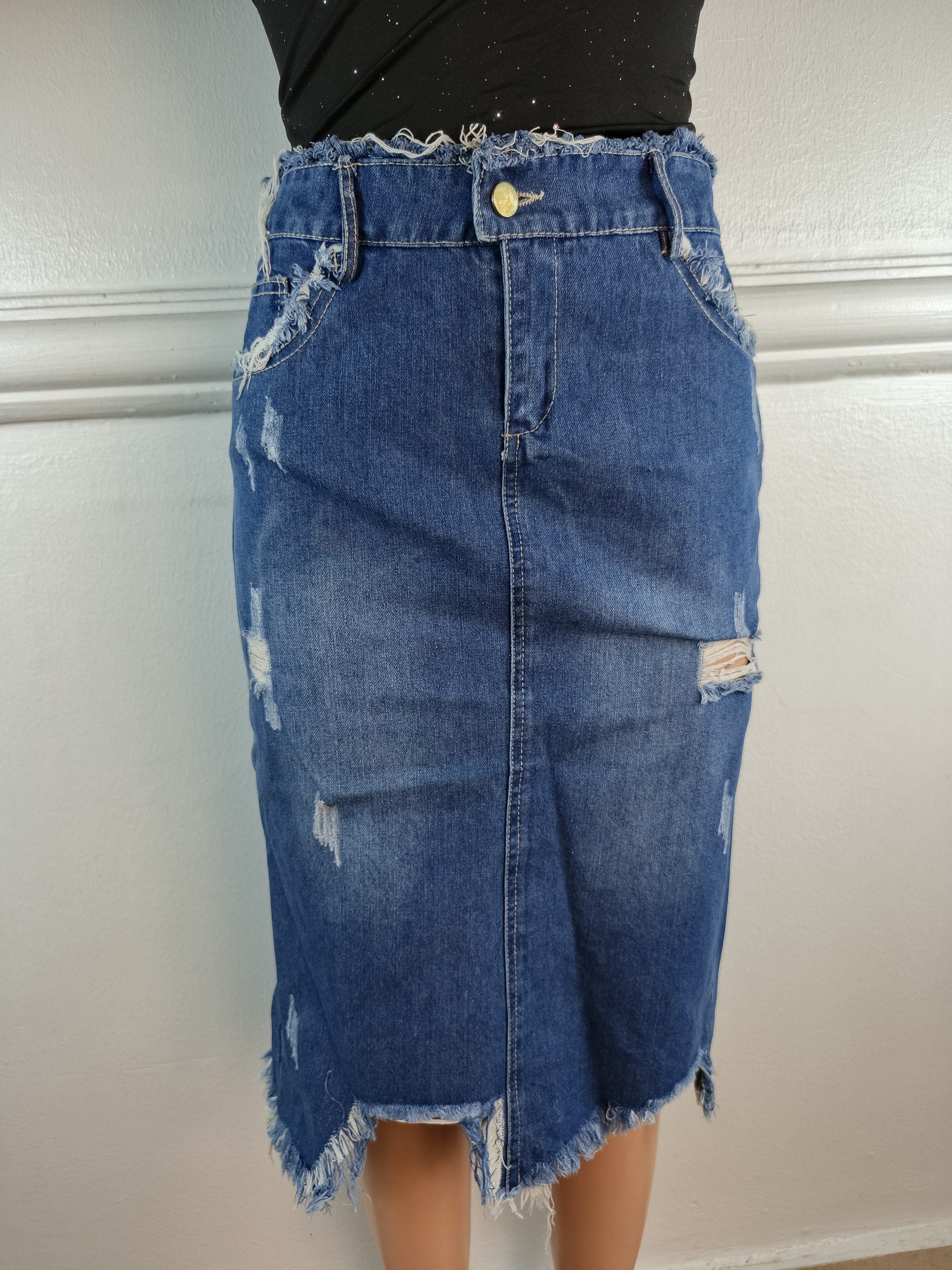 SKIRT UK 10, L-27 INCHES image 0