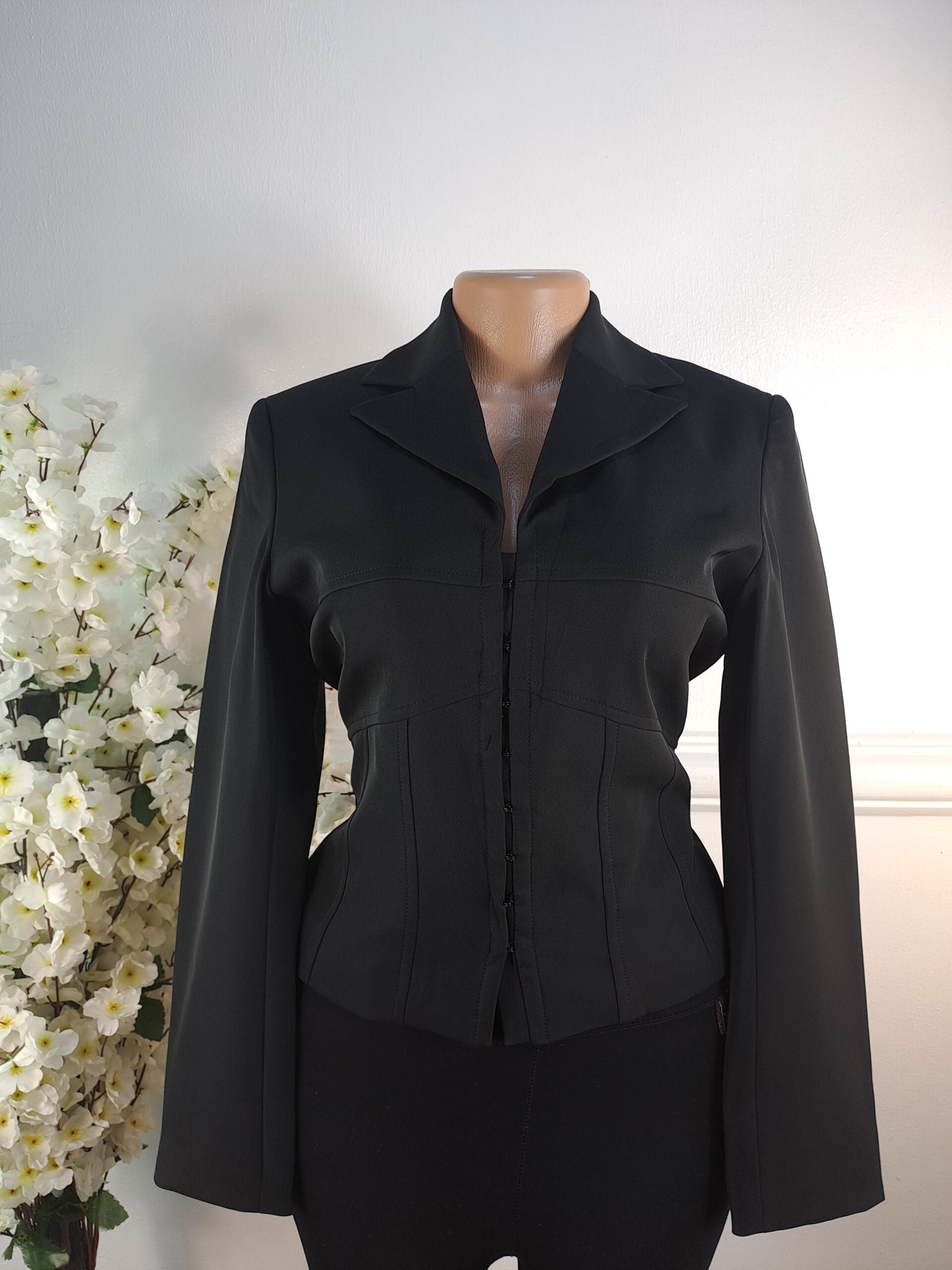 CAMAIEU UK SIZE 8 [LENGTH 23 INCHES, BLACK] image 0