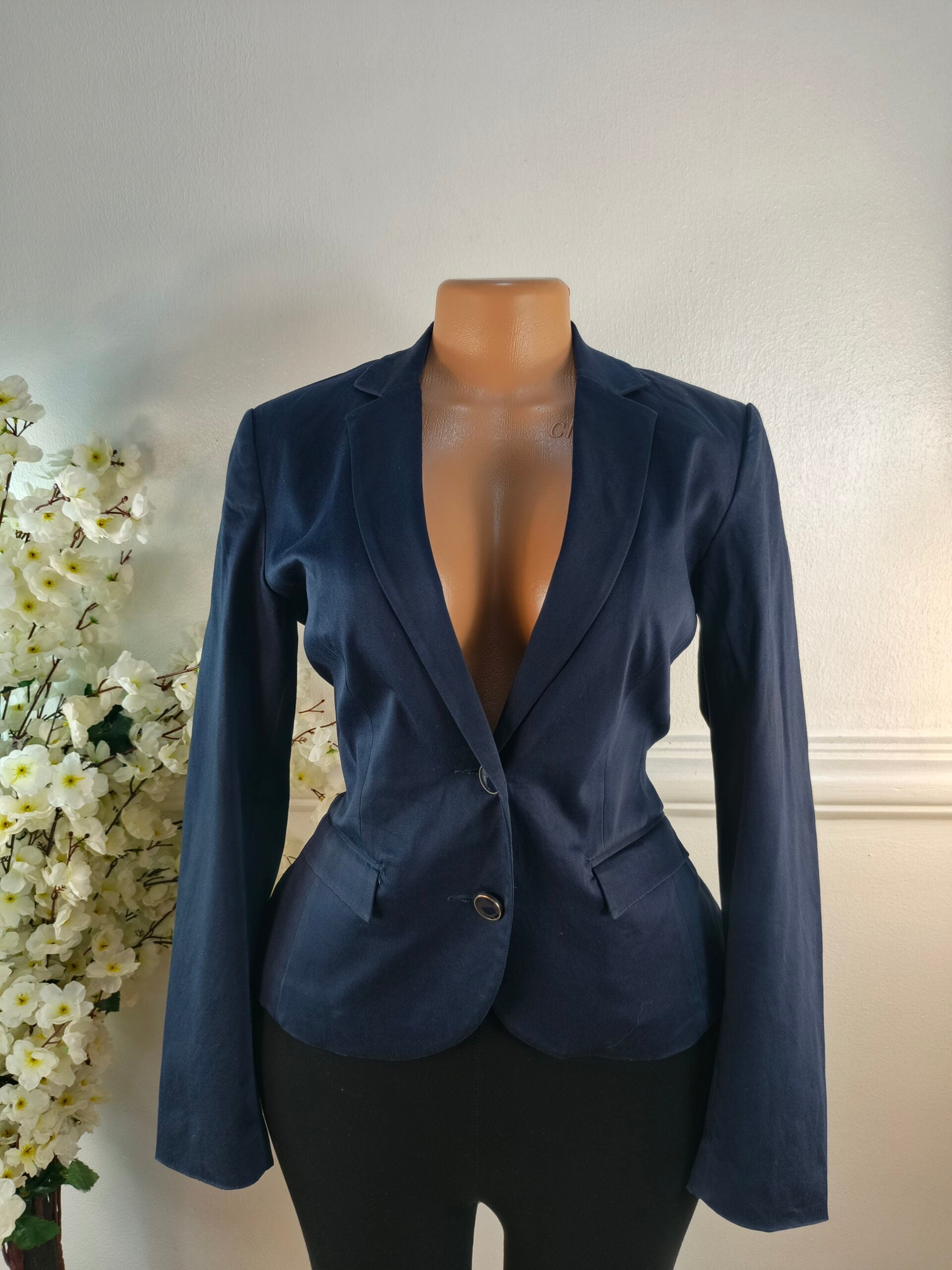 HOLLY &amp; WHYTE UK SIZE 10 [LENGTH 23 INCHES, NAVY BLUE] image 0