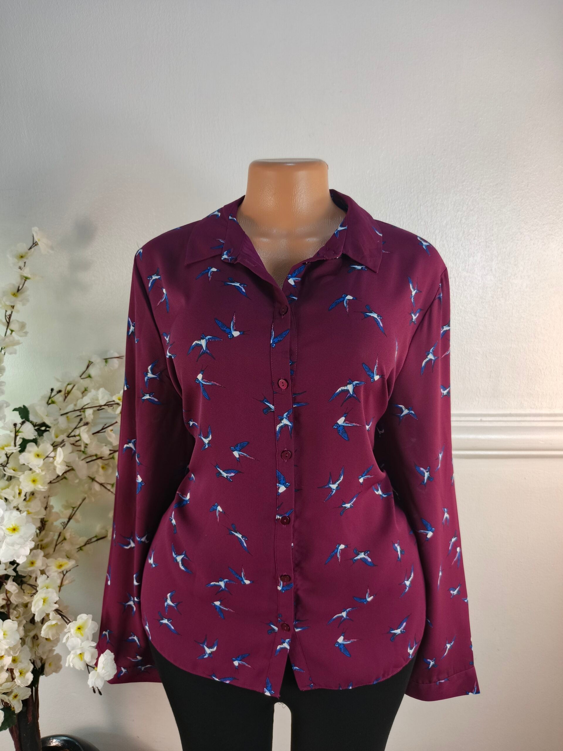PRIMARK UK SIZE 20 [WINE] image 0