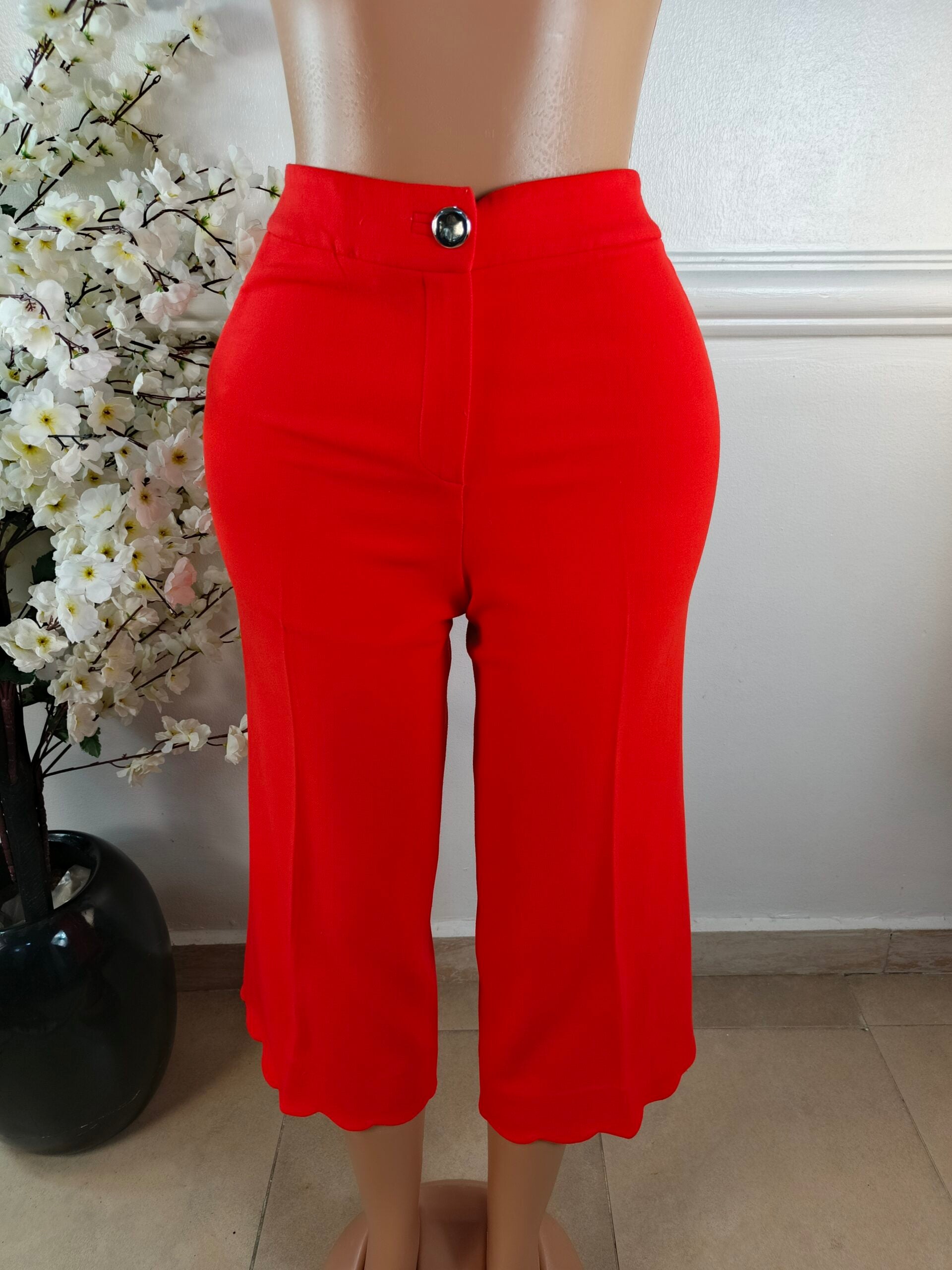 UTERQUE UK SIZE 8 [LENGTH 34 INCHES, ORANGE] image 0