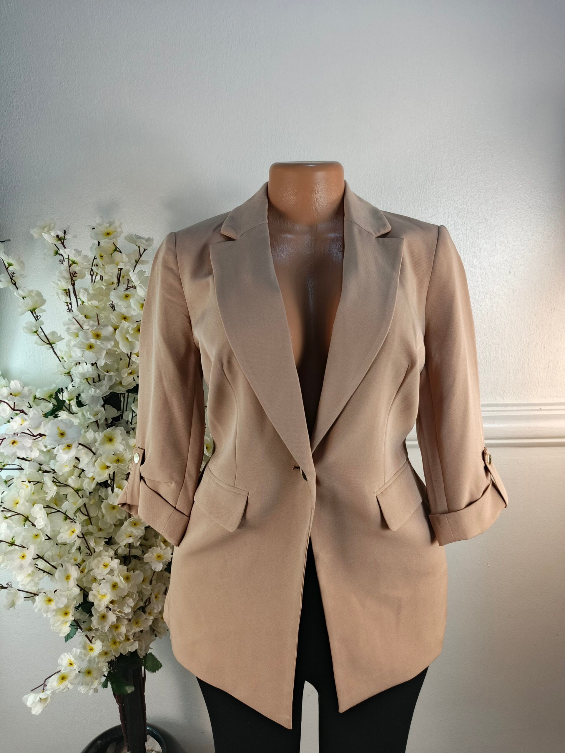 ET VOUS UK SIZE 8 [LENGTH 29 INCHES, COTTON BROWN] image 0