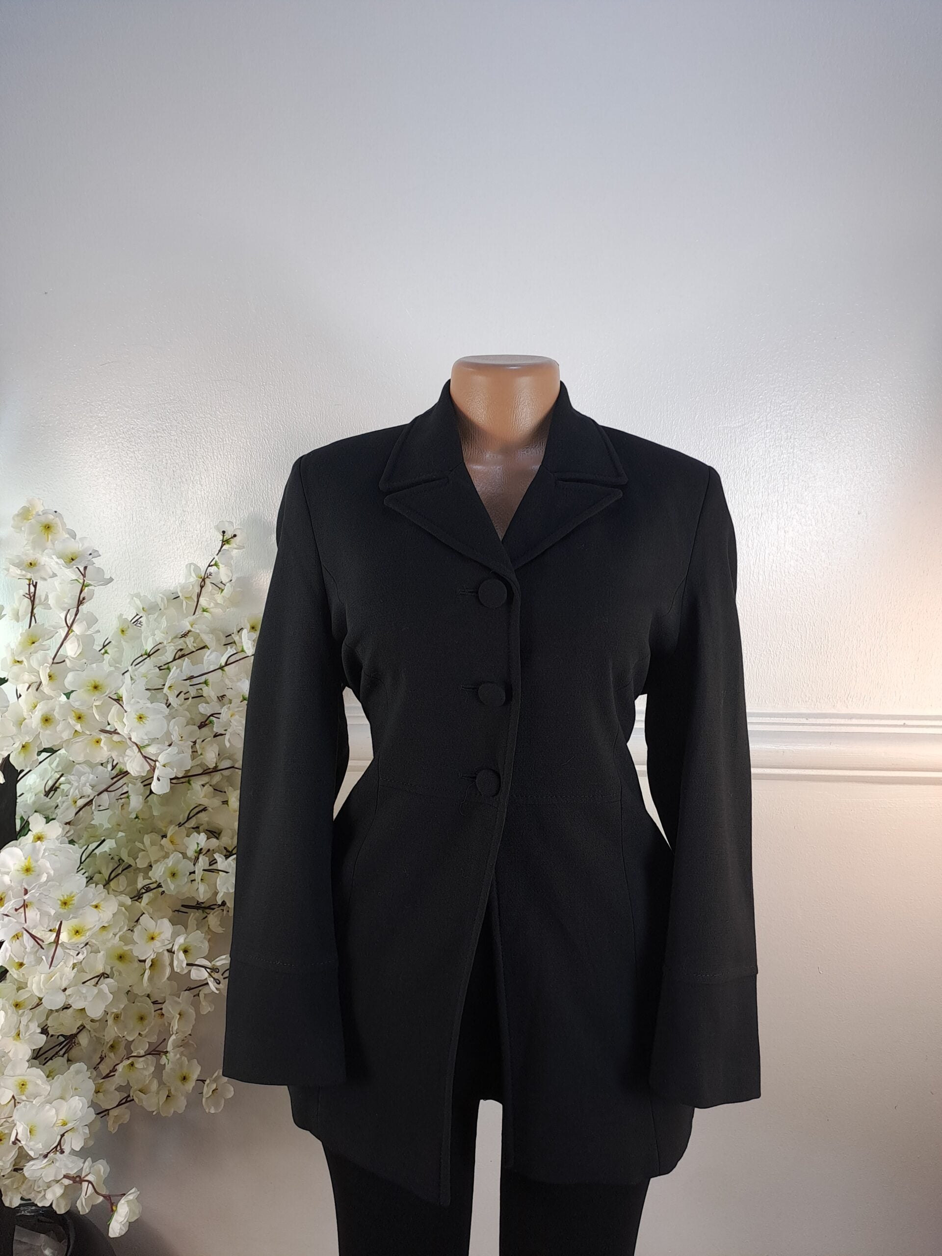MARKS AND SPENCER UK SIZE 10 [LENGTH 31 INCHES, BLACK] image 0