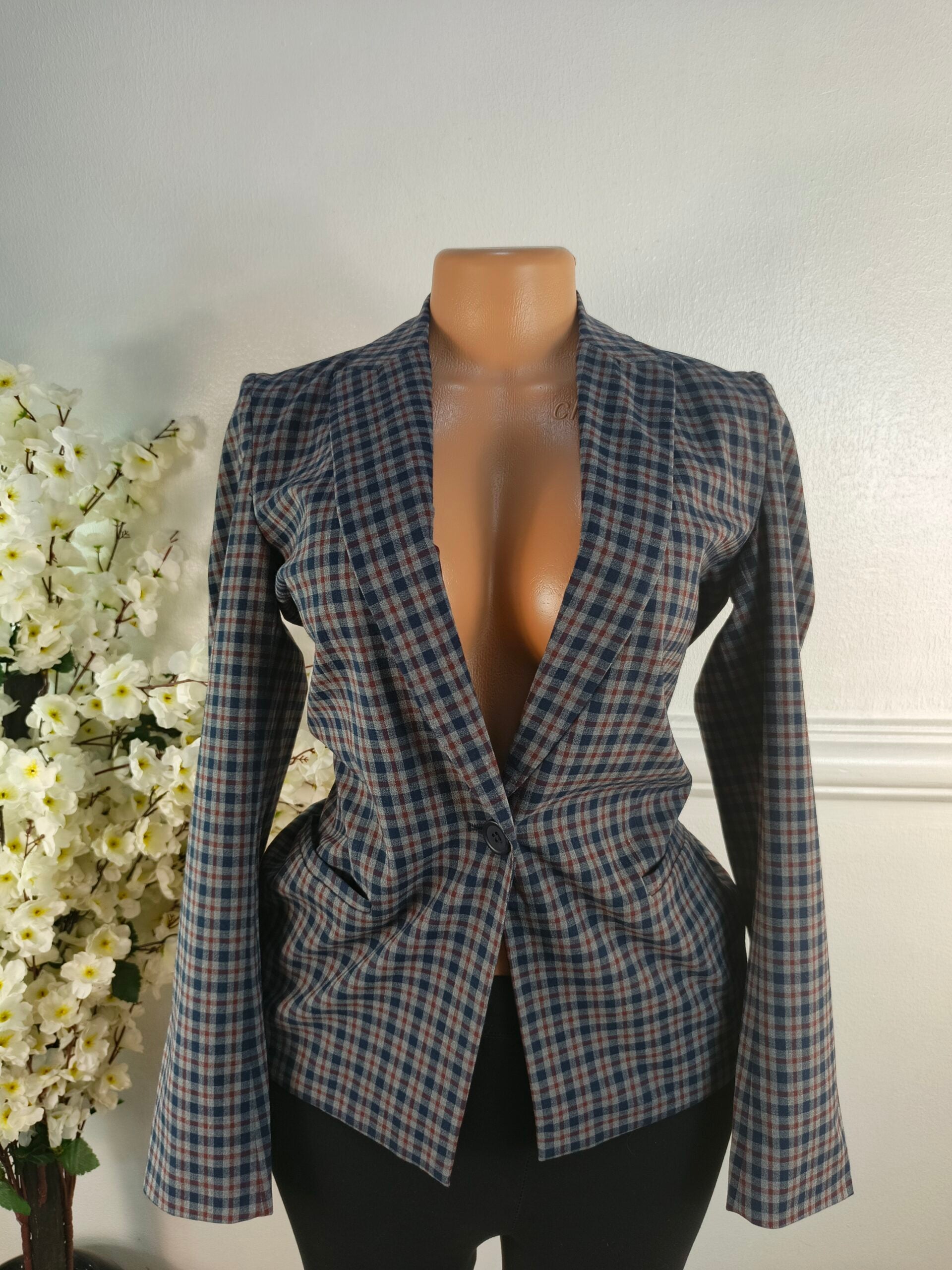 TEXTILITE UK SIZE 6 [LENGTH 27 INCHES, CHECKERS] image 0