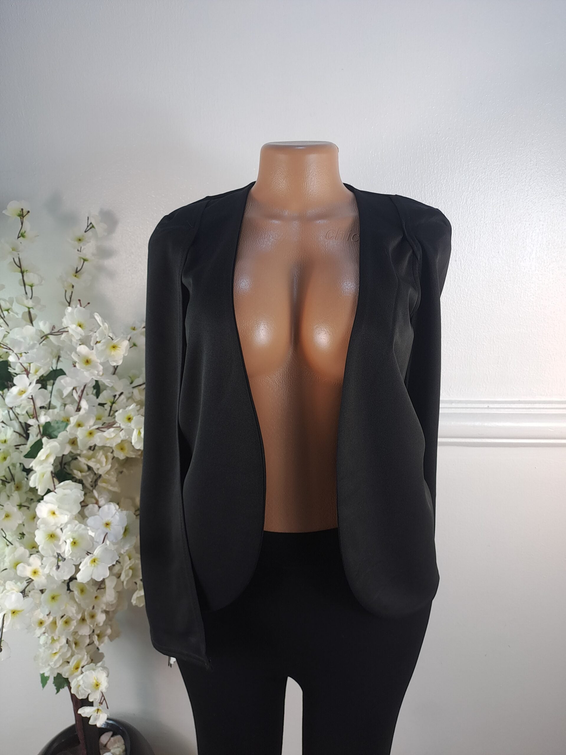 IN THE STYLE UK SIZE 6 [LENGTH 25 INCHES, BLACK] image 0