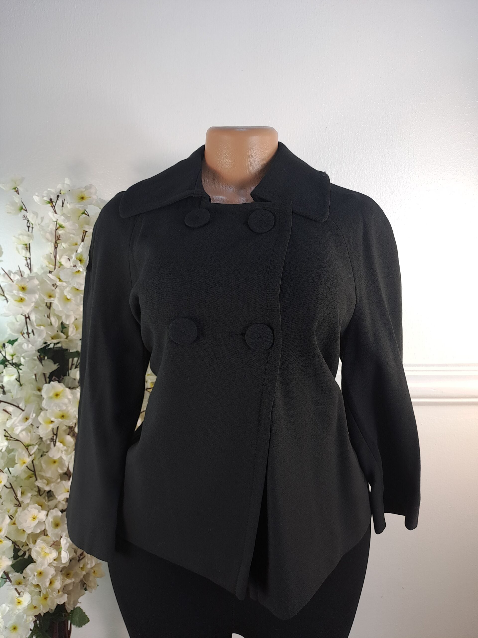 PHASE EIGHT UK SIZE 10 [LENGTH 24 INCHES, BLACK] image 0
