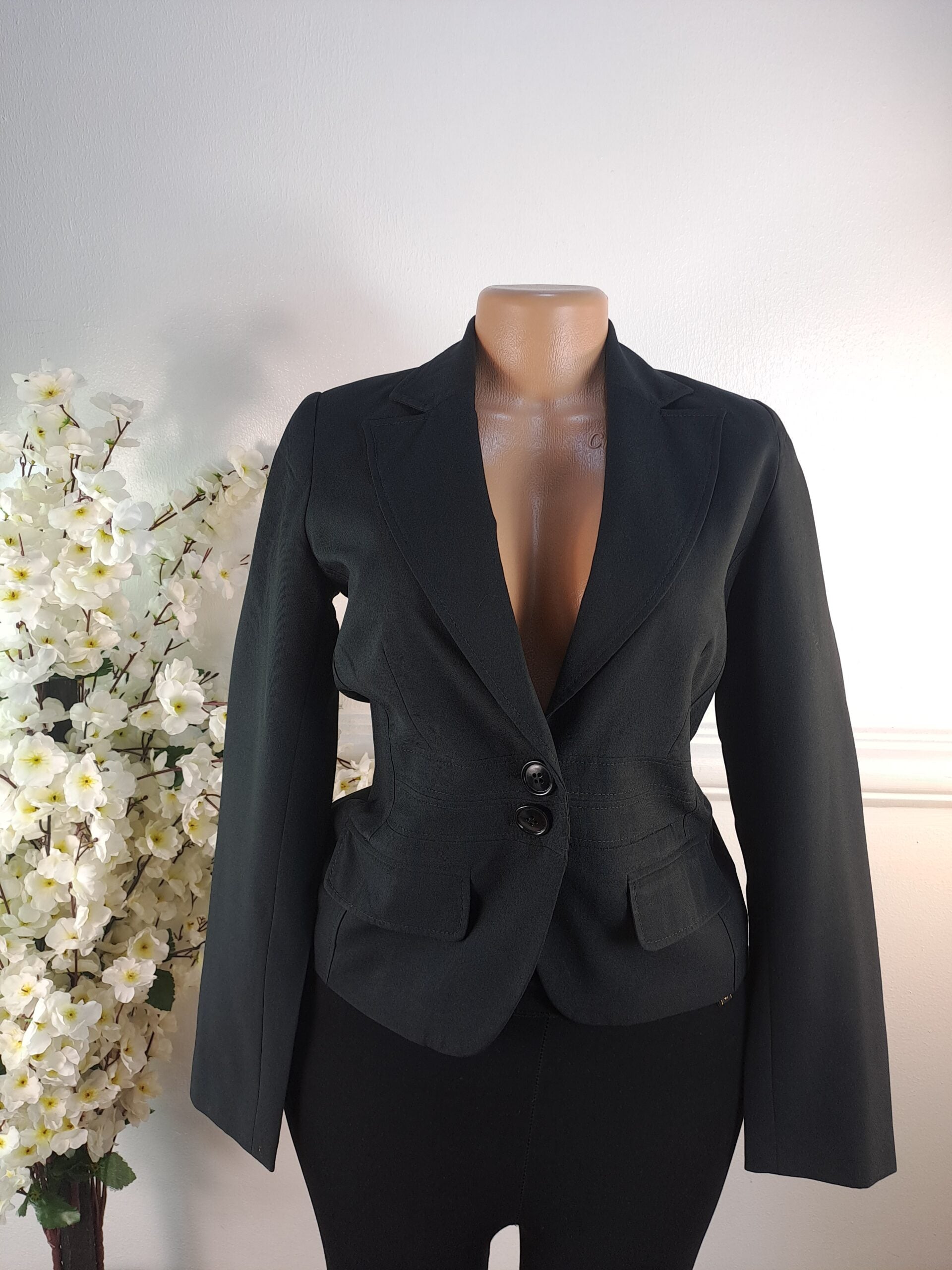 BLAZER UK SIZE 6 [LENGTH 24 INCHES, BLACK] image 0