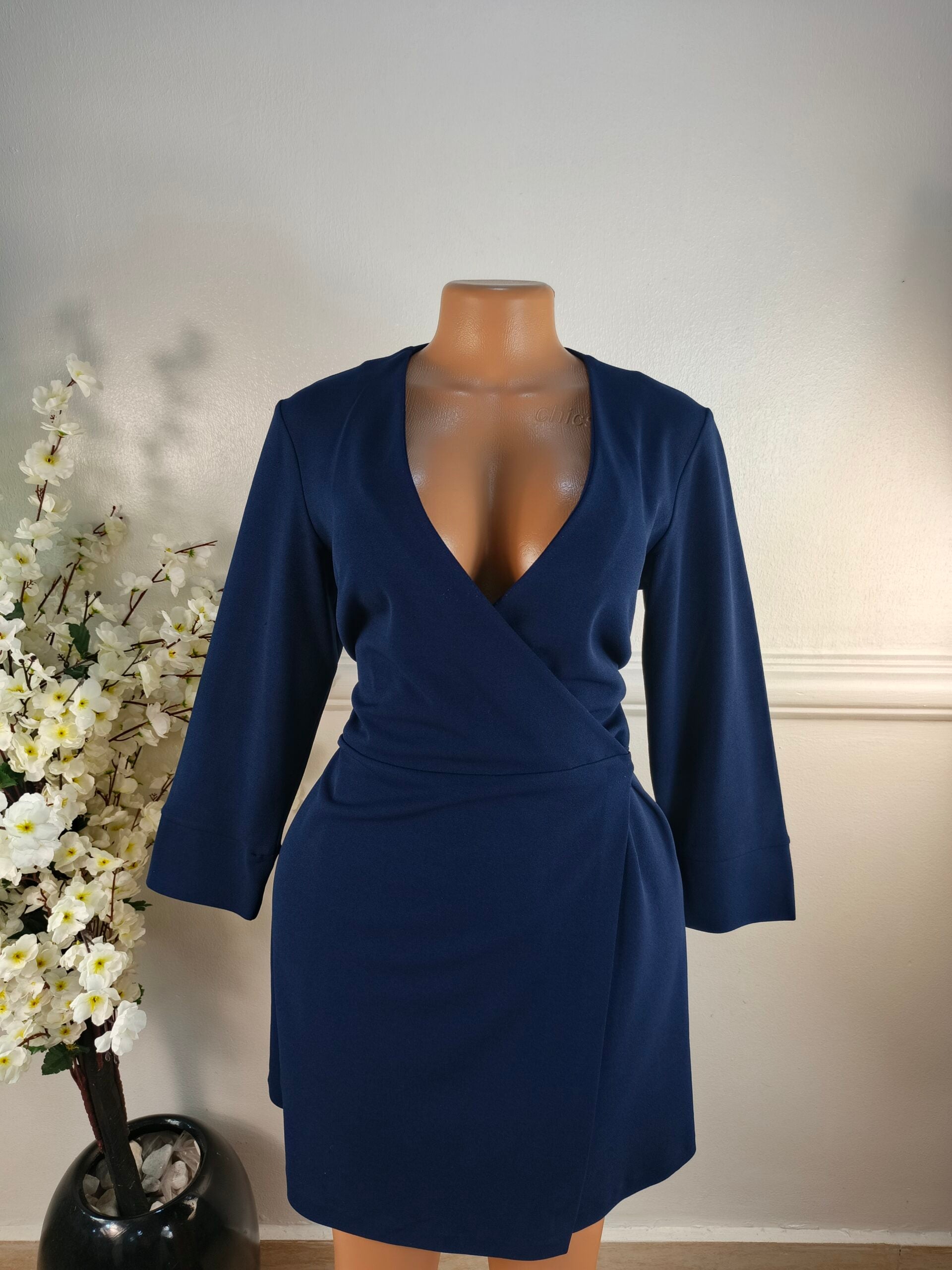 WAREHOUSE UK SIZE 12 [LENGHT 35 INCHES, BLUE] image 0