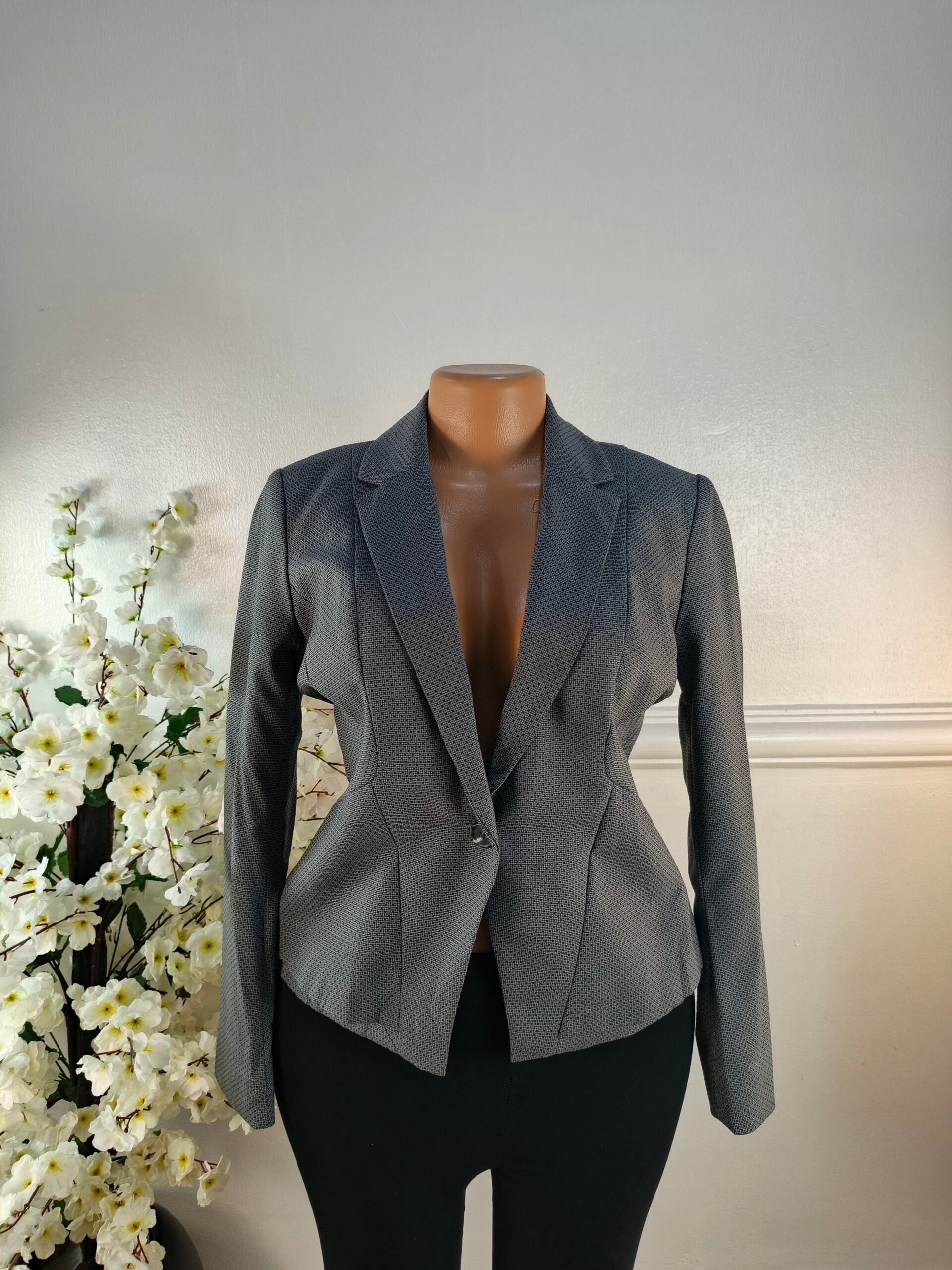 NEXT PETITE UK SIZE 8 [LENGTH 24 INCHES, ASH] image 0