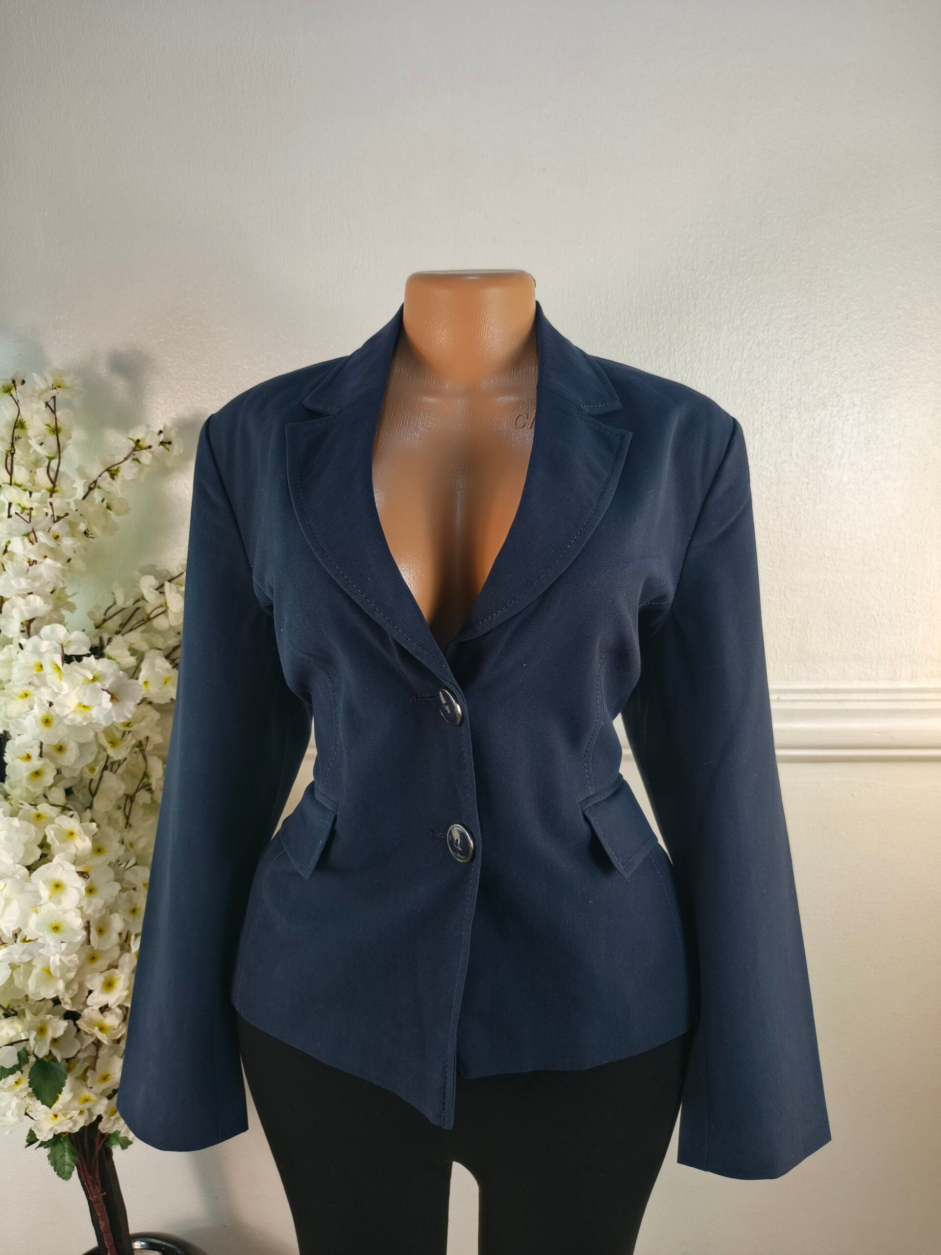 PETITE COLLECTION UK SIZE 16 [LENGHT 26 INCHES, NAVY BLUE] image 0