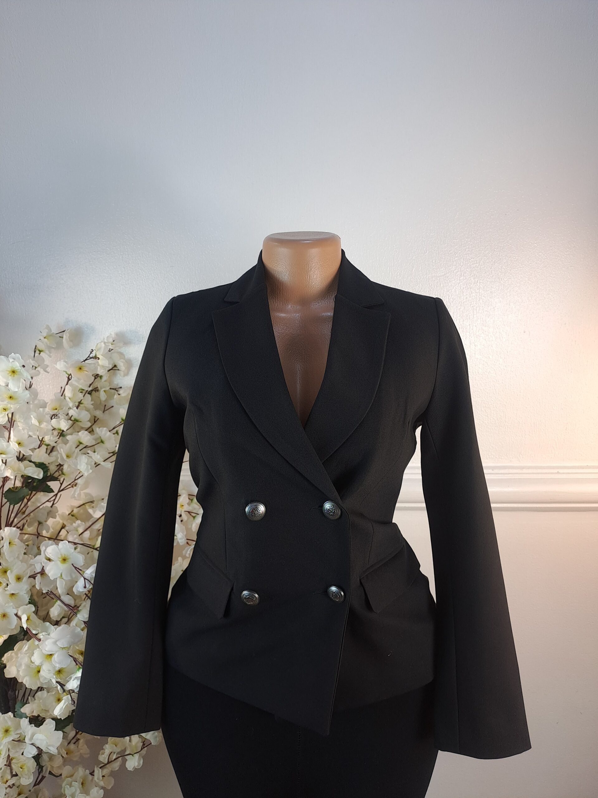 BLAZER UK SIZE 6 [LENGTH 24 INCHES, BLACK] image 0