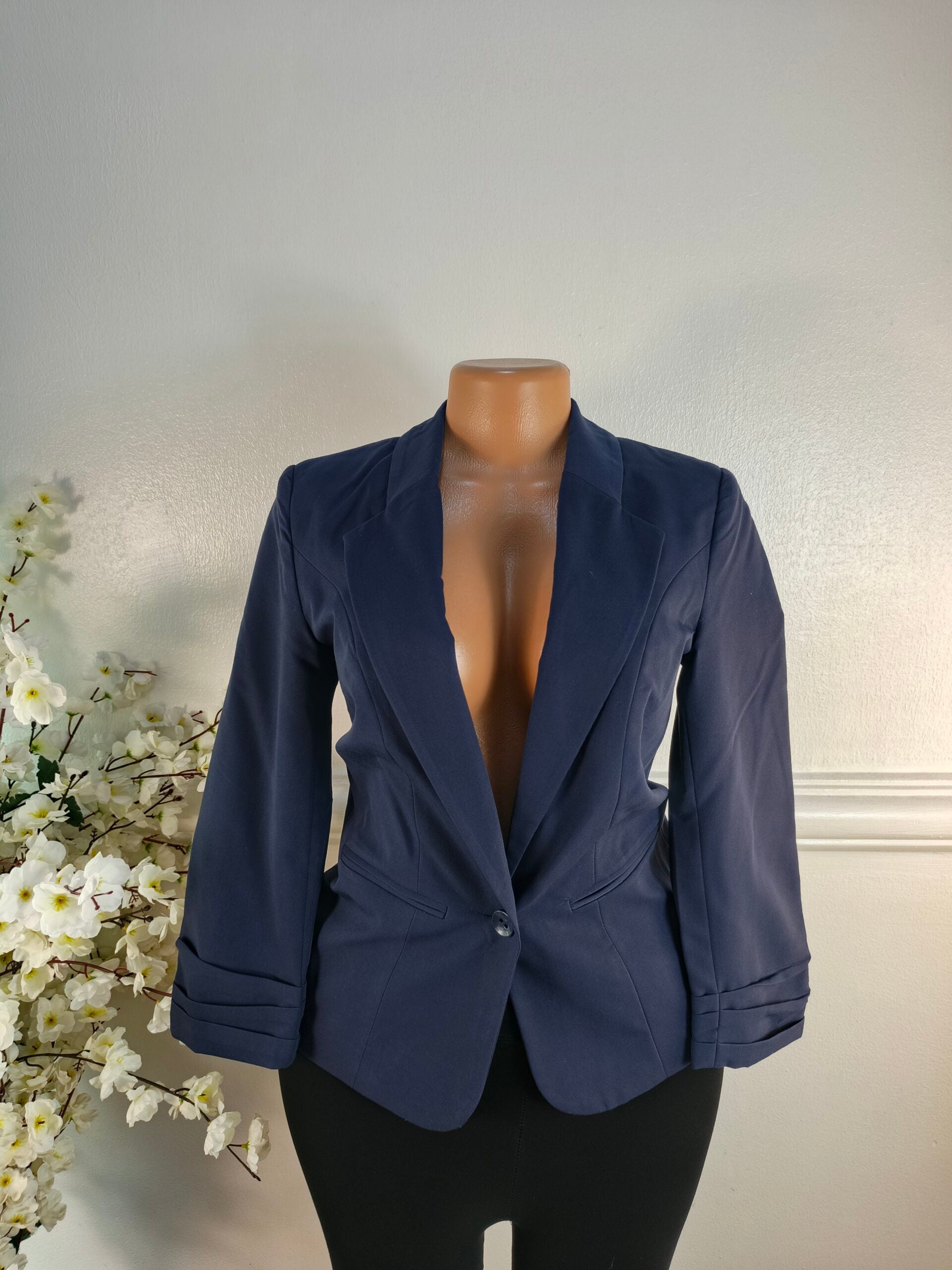 ATMOSPHERE UK SIZE 6 [LENGTH 26 INCHES, NAVY BLUE] image 0