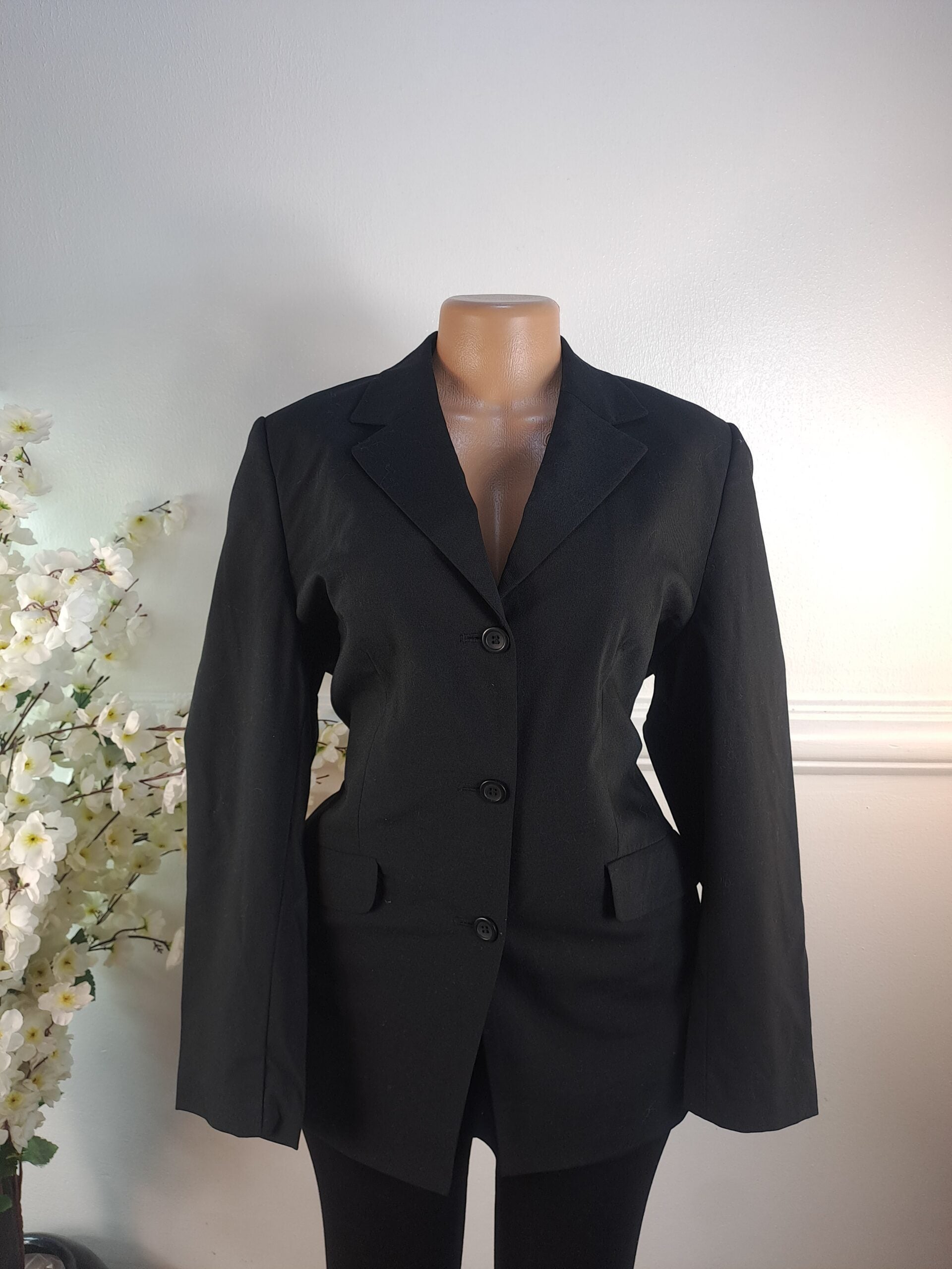 FIT ELEGANCE UK SIZE 14 [LENGTH 30 INCHES, BLACK] image 0