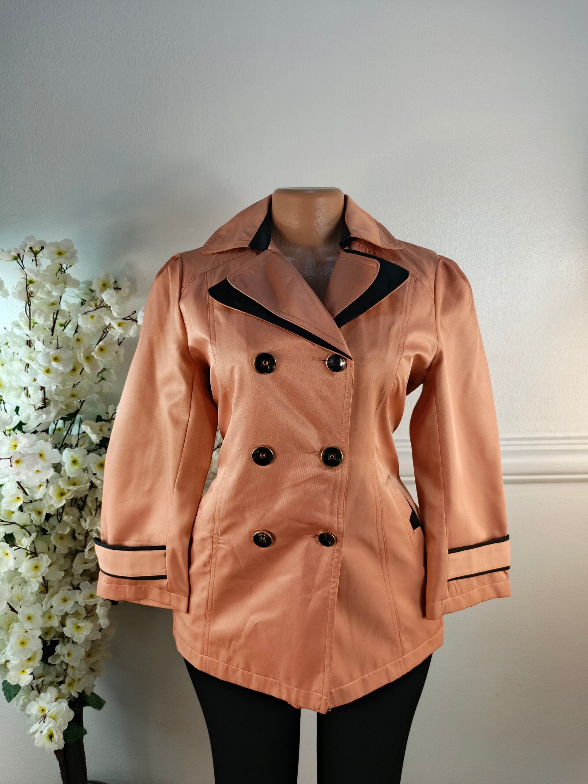 BLAZER UK SIZE 12 [LENGTH 27 INCHES, BROWN] image 0
