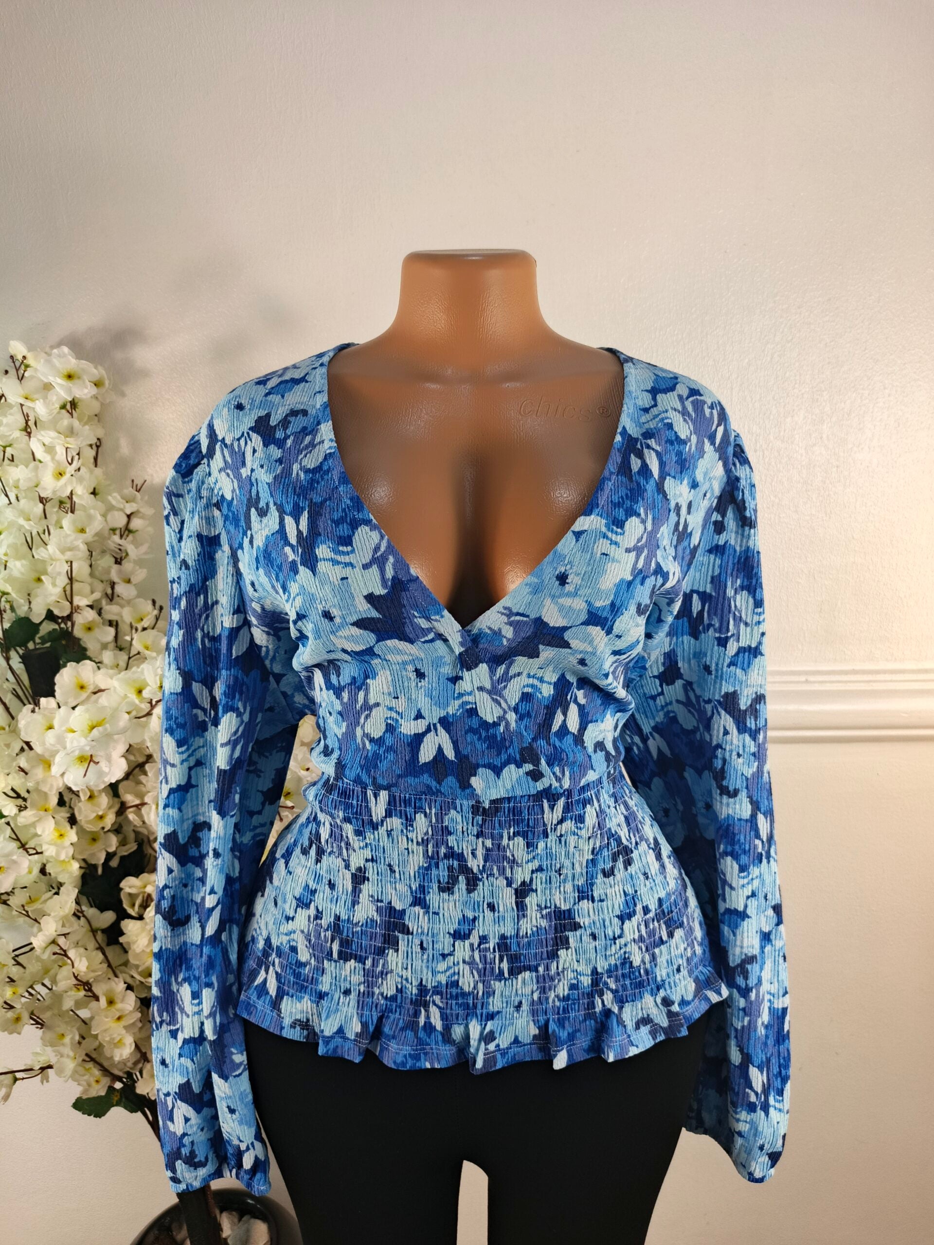 GALLERY UK SIZE 16 [BLUE] image 0